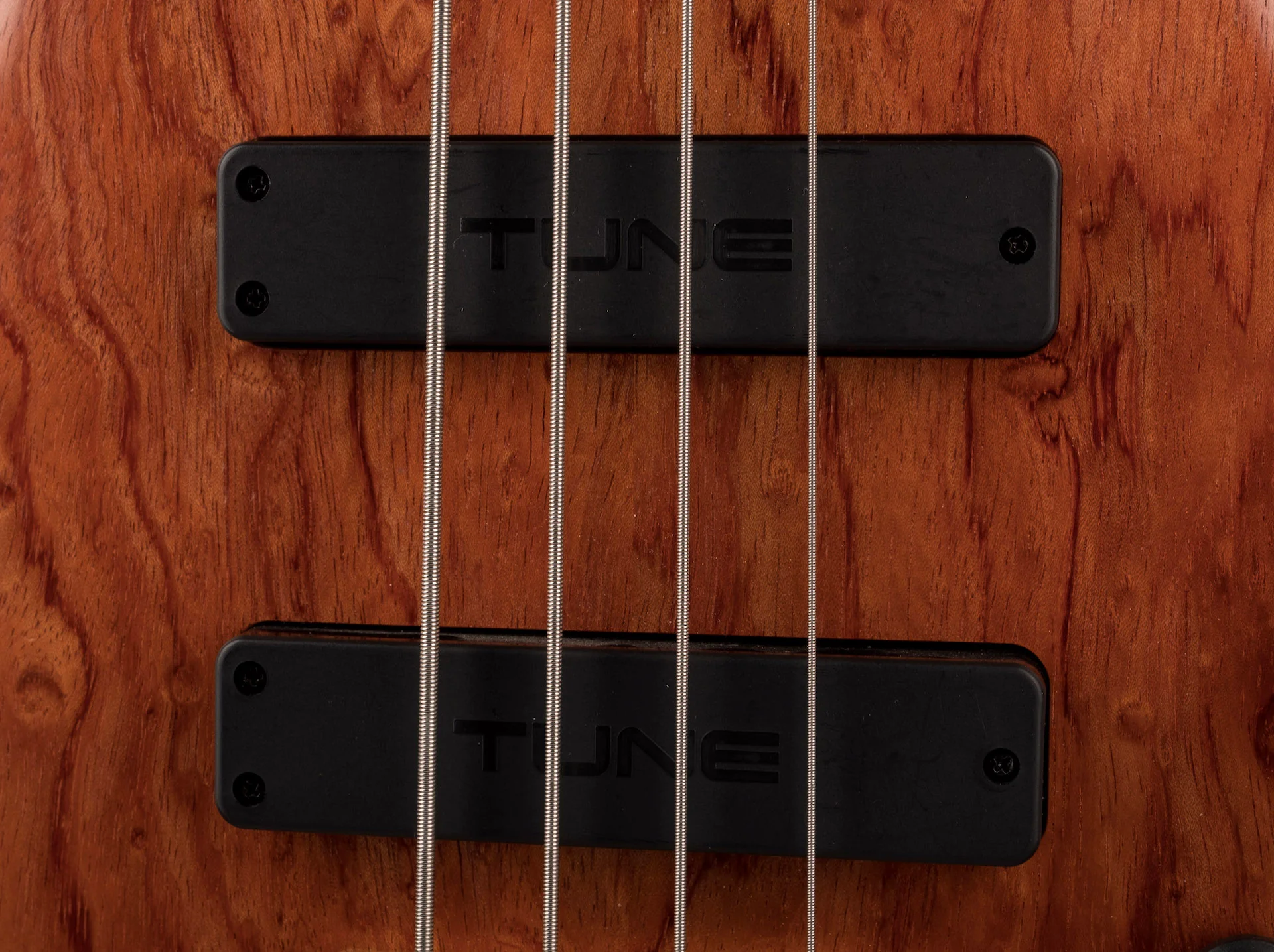 Tune TWB43-BB-TJ Mahogany Body Bubinga Top Made in Japan Bass With OHSC - Image 7