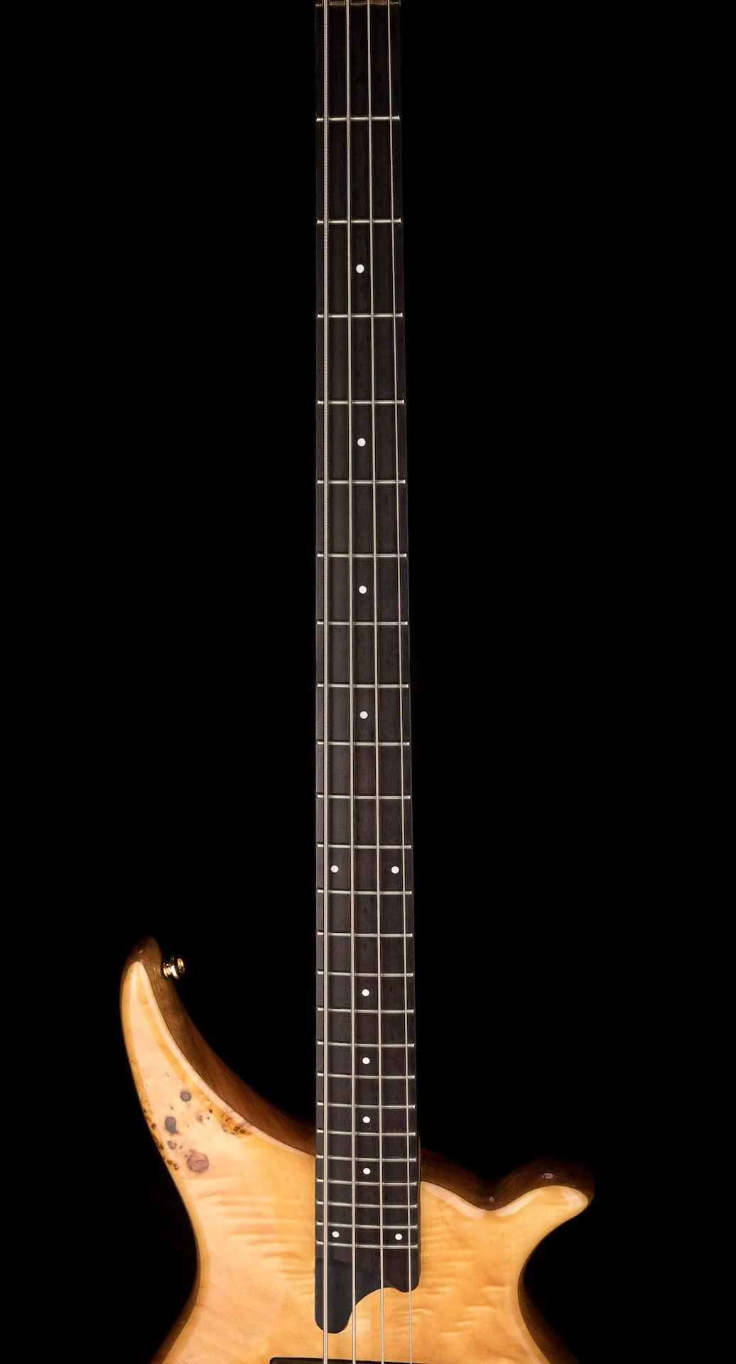 Pre Owned Tune TWB43-BR Electric Bass Burl Top Natural With OHSC - Image 11