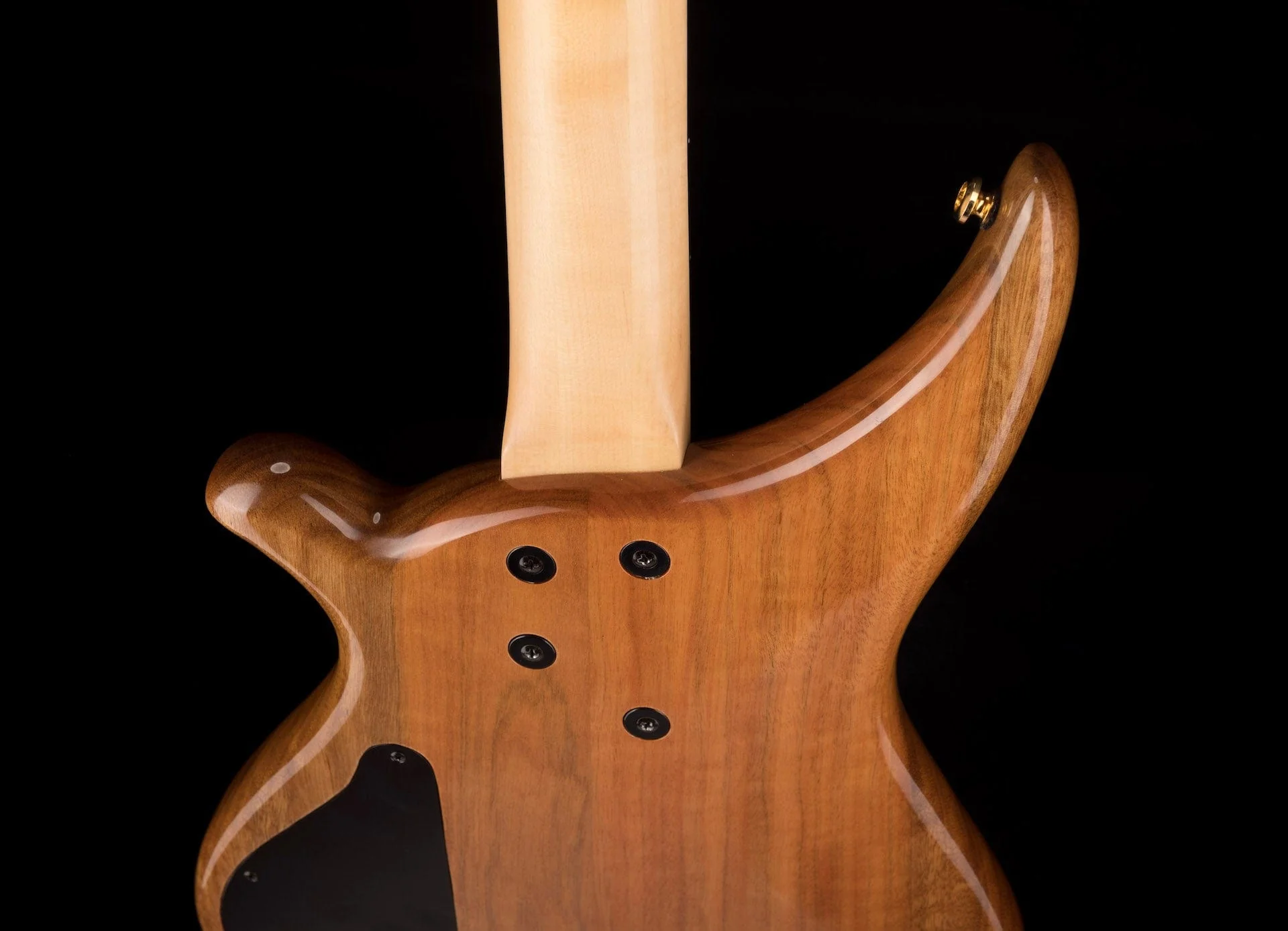 Pre Owned Tune TWB43-BR Electric Bass Burl Top Natural With OHSC - Image 14