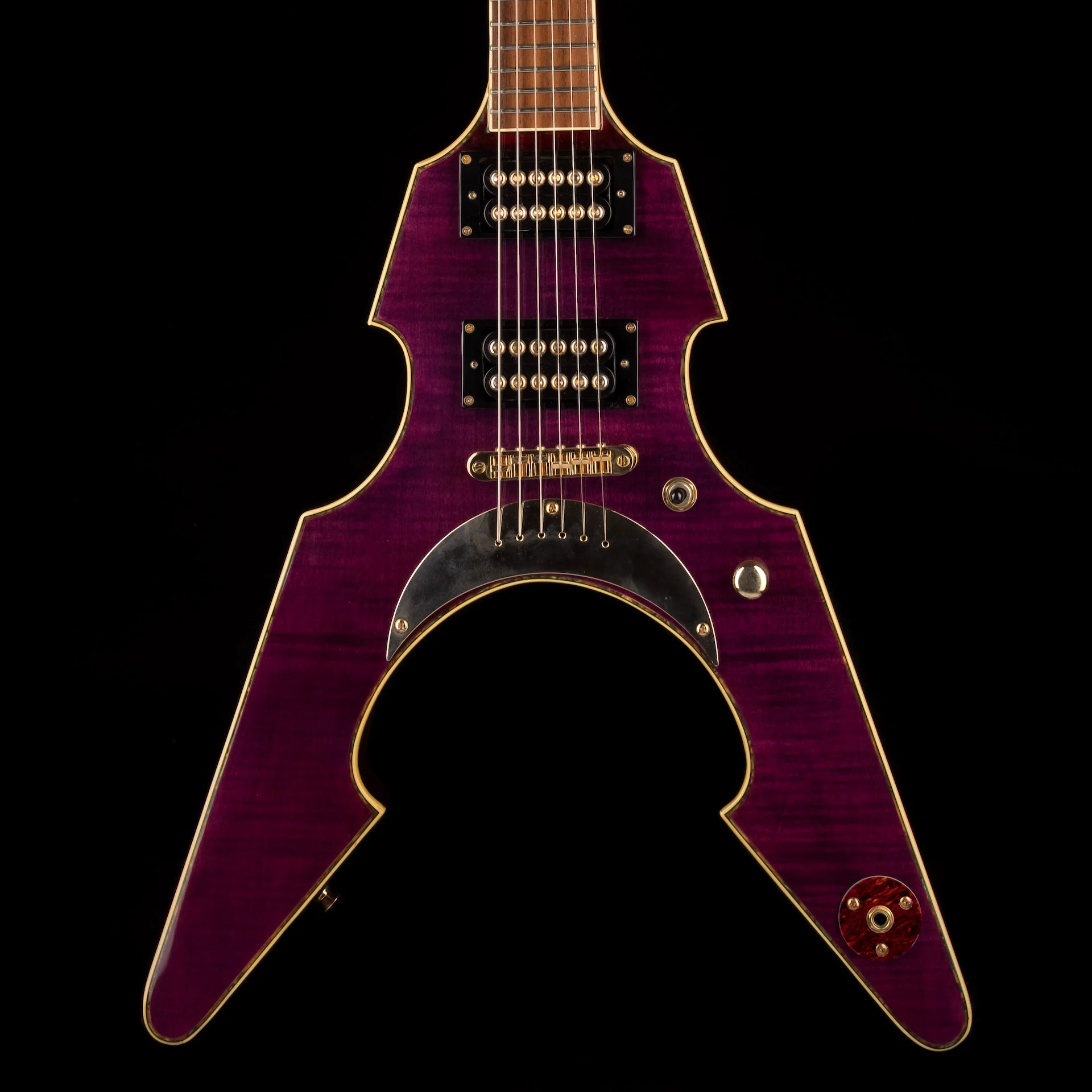 Turser Warlock Flying V Red With Gig Bag