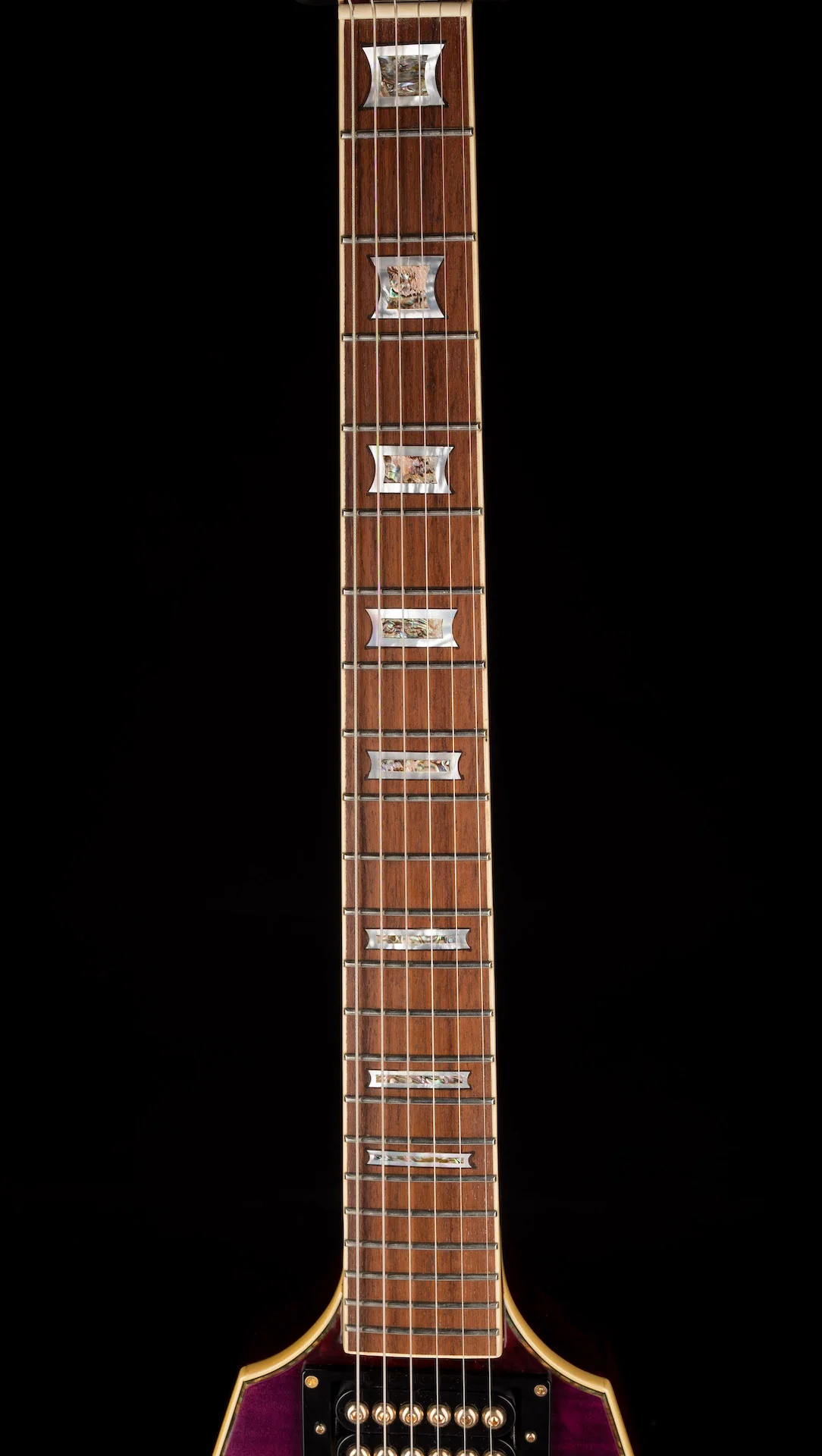 Turser Warlock Flying V Red With Gig Bag - Image 10