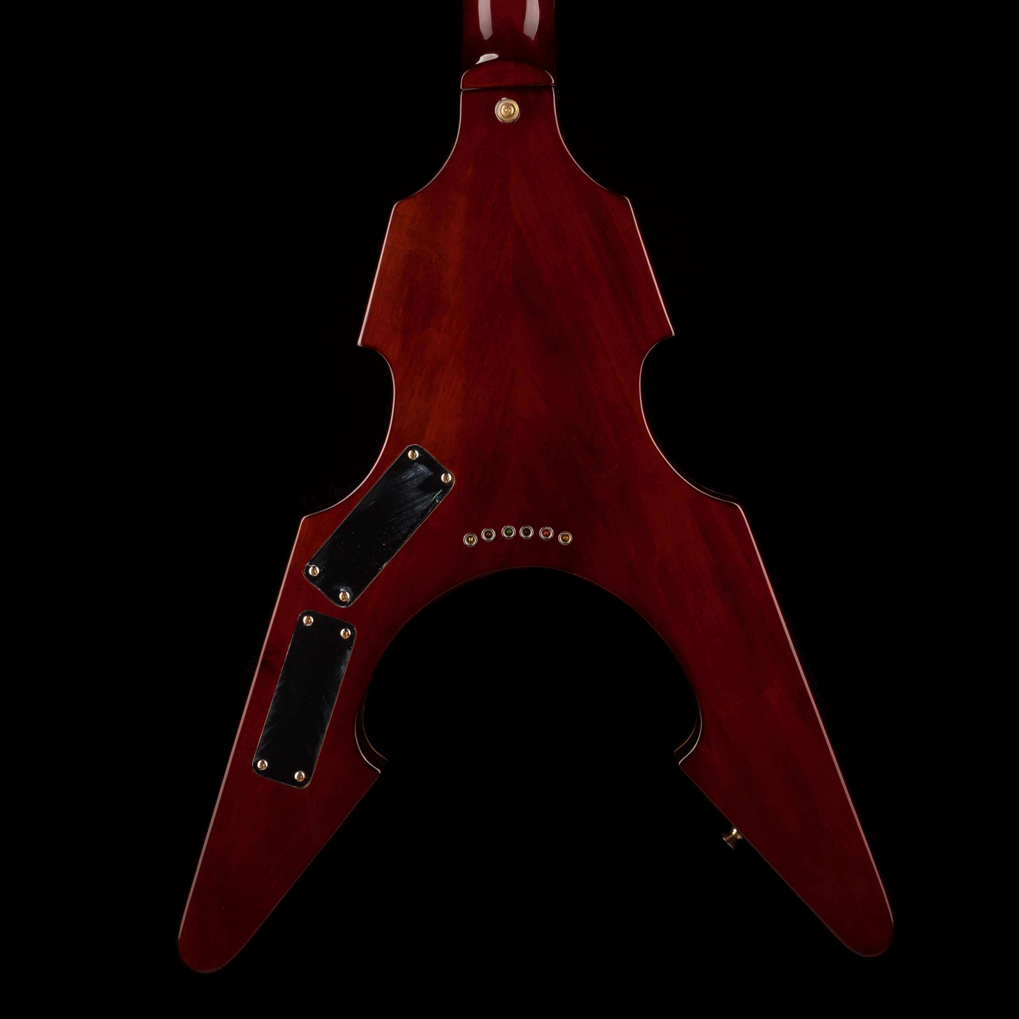 Turser Warlock Flying V Red With Gig Bag - Image 12