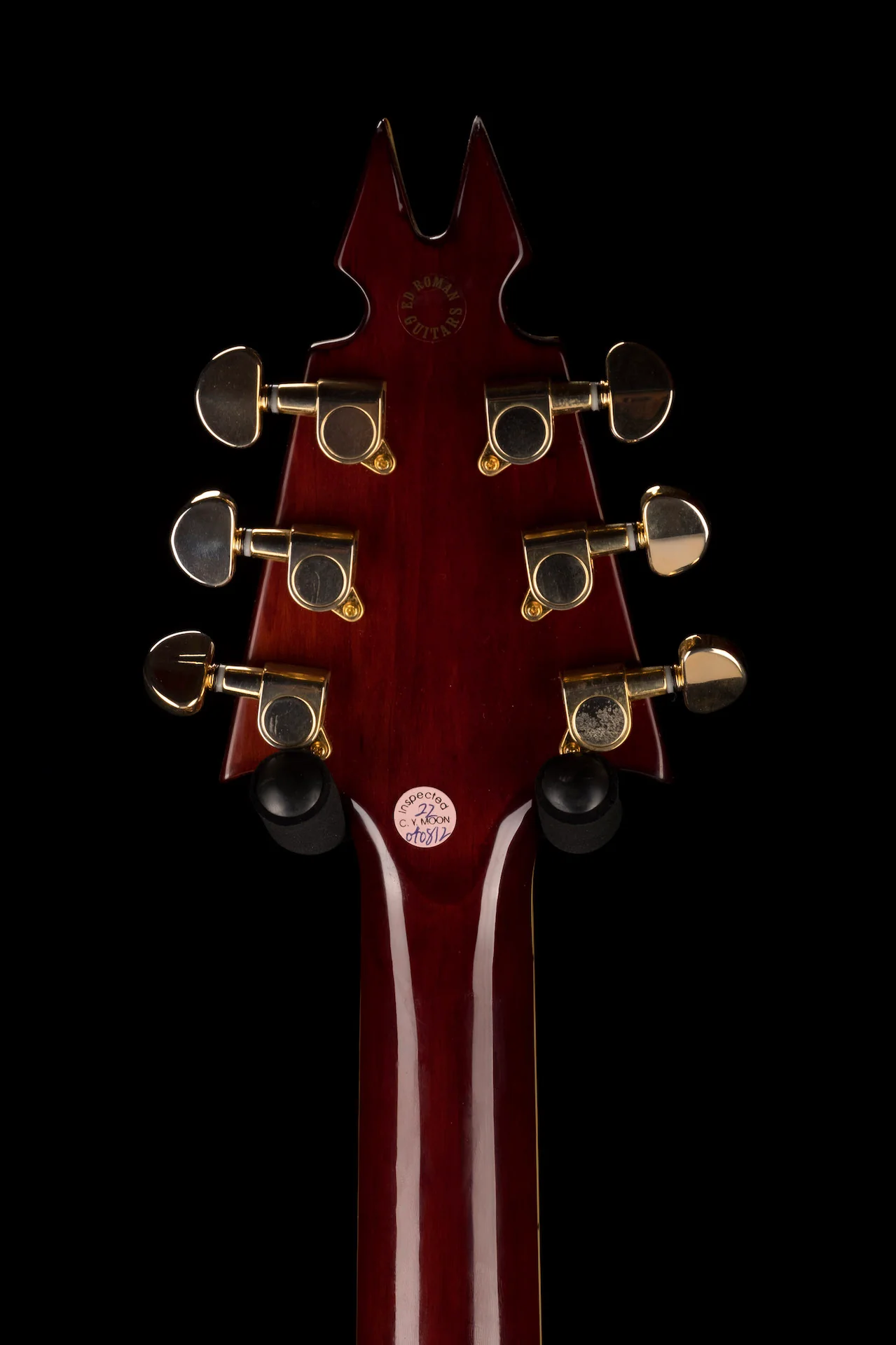 Turser Warlock Flying V Red With Gig Bag - Image 16