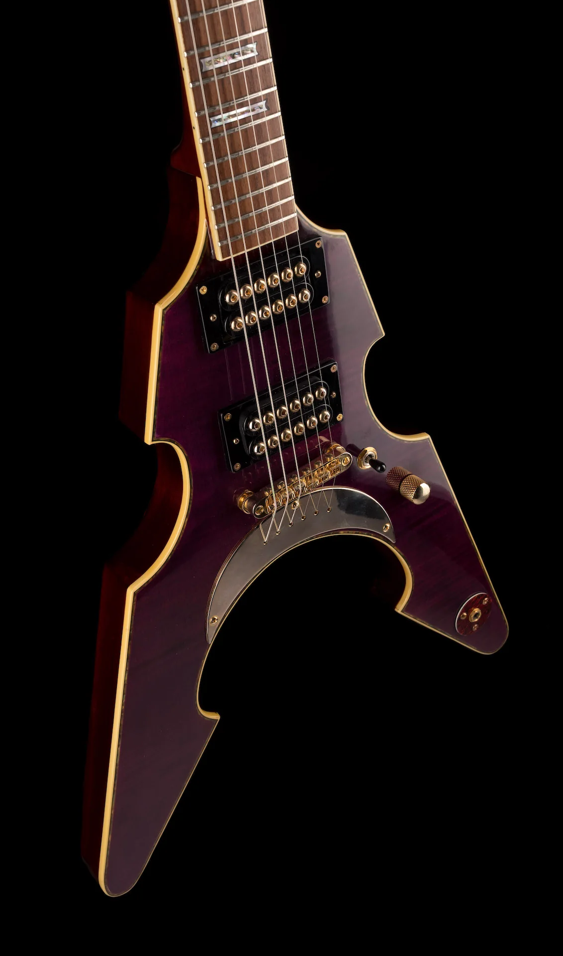 Turser Warlock Flying V Red With Gig Bag - Image 8