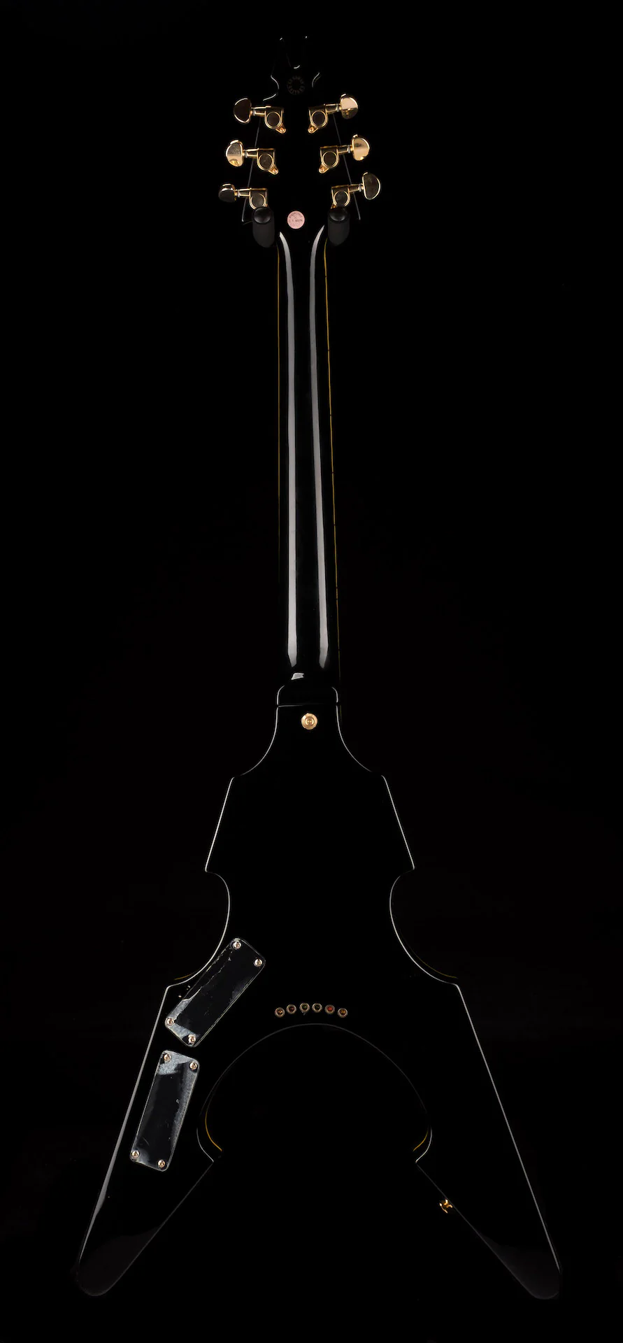 Turser Warlord Flying V Black With Gig Bag - Image 10