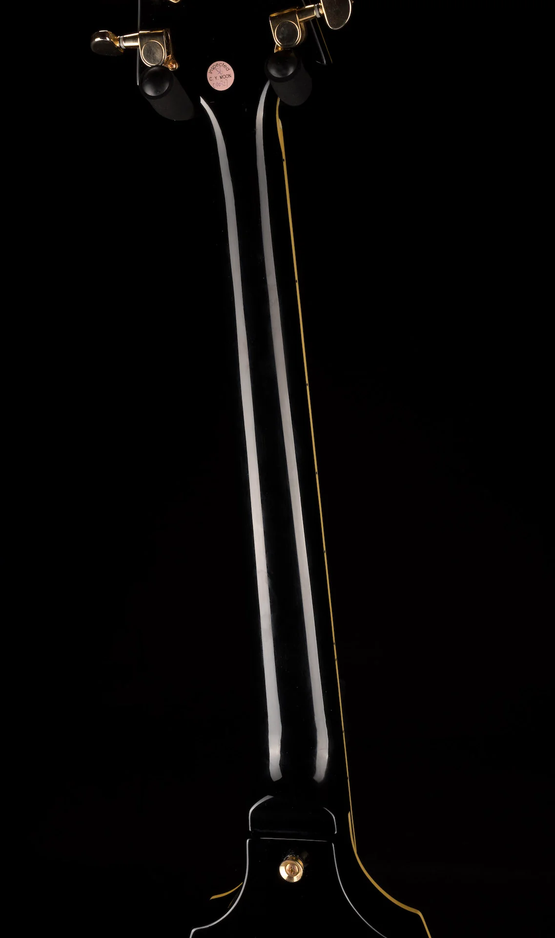 Turser Warlord Flying V Black With Gig Bag - Image 11