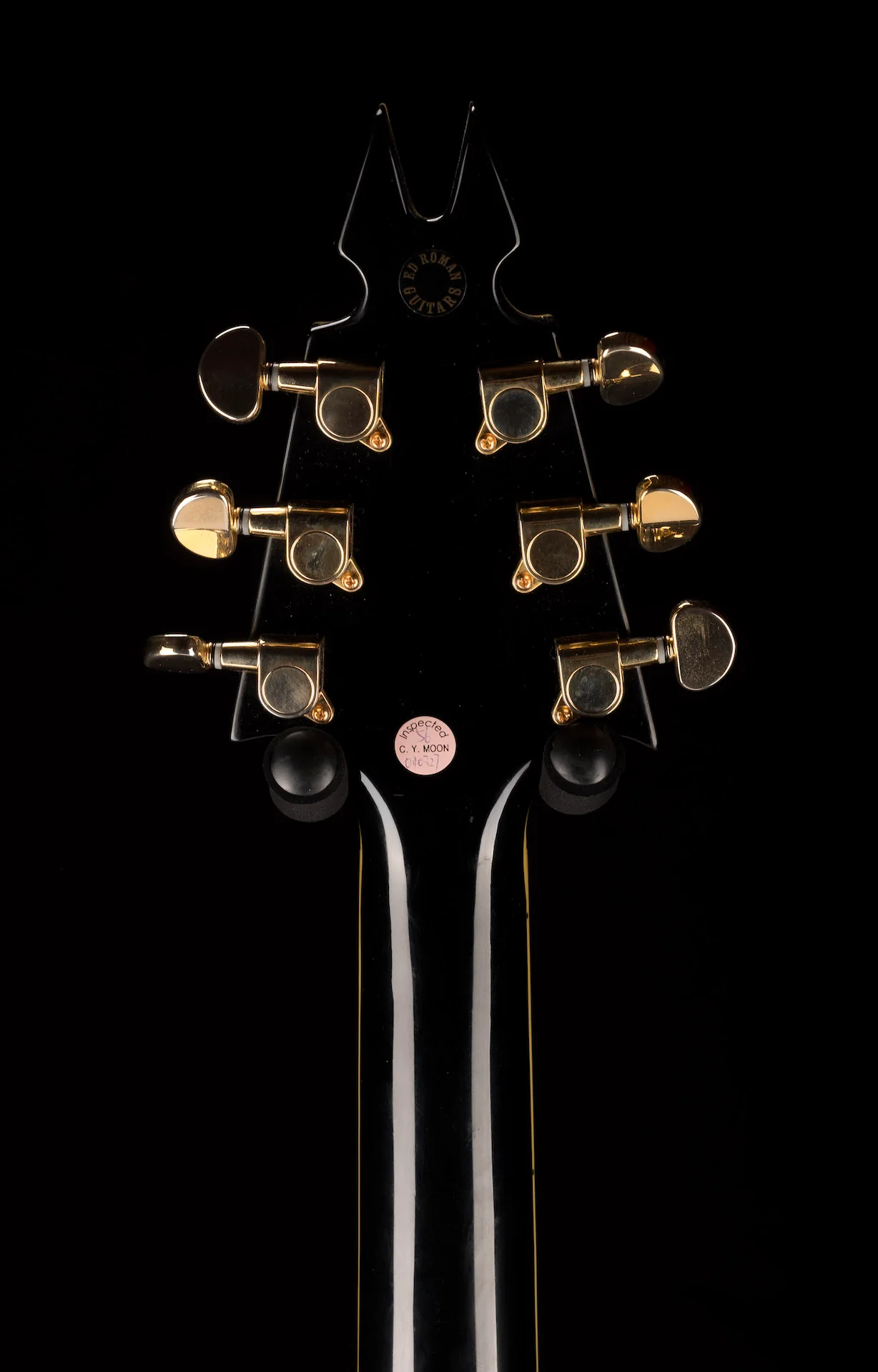 Turser Warlord Flying V Black With Gig Bag - Image 13
