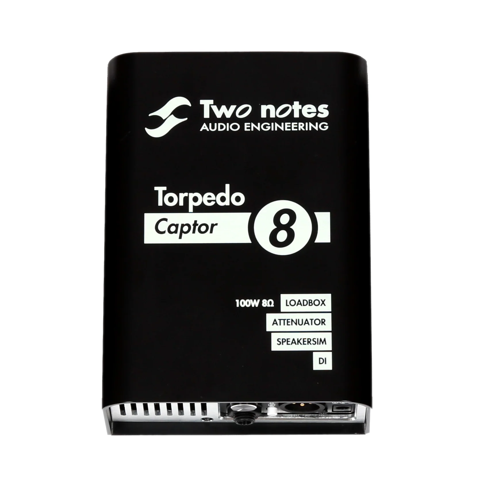 Two Notes Torpedo Captor Reactive Loadbox DI and Attenuator - 8-ohm
