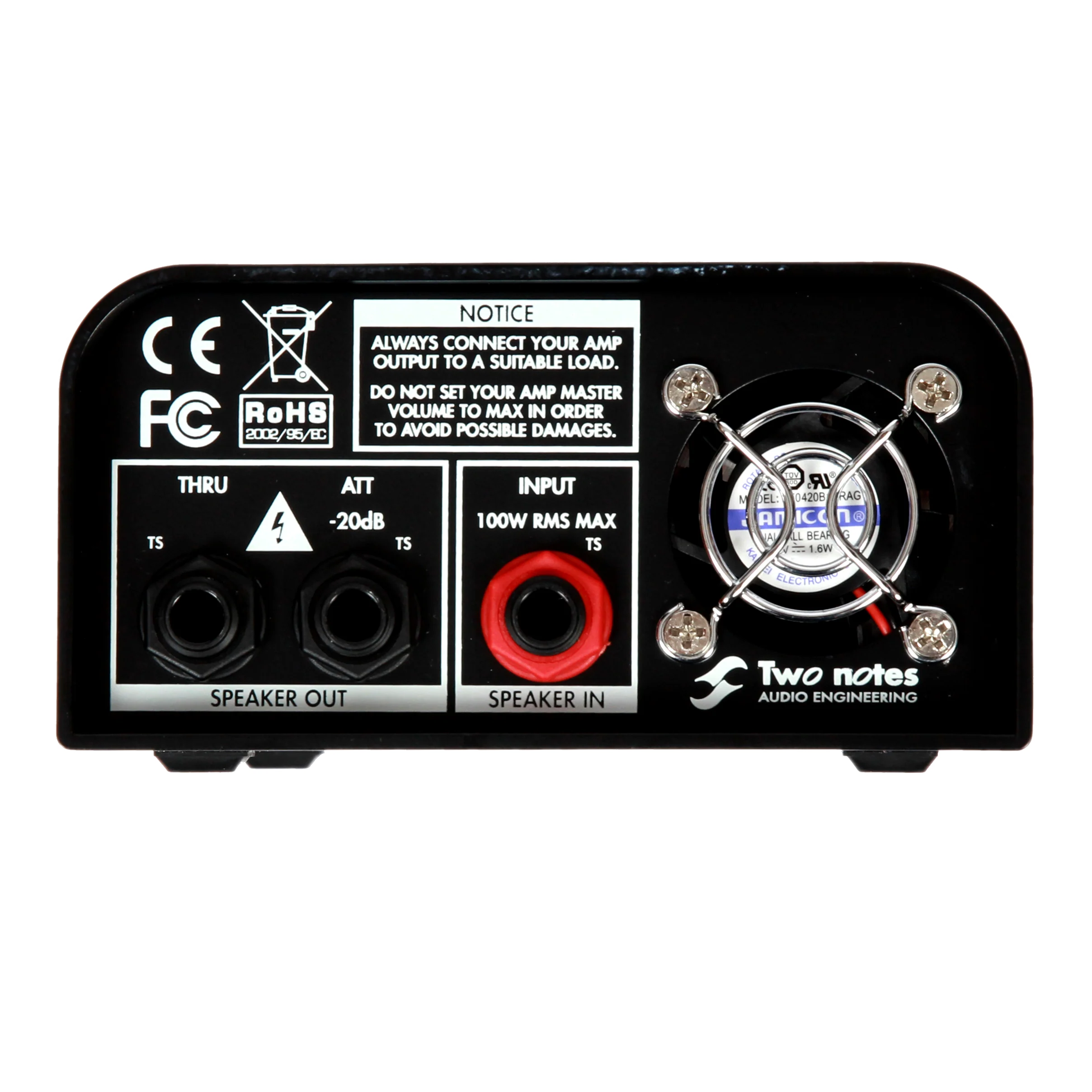 Two Notes Torpedo Captor Reactive Loadbox DI and Attenuator - 8-ohm - Image 2
