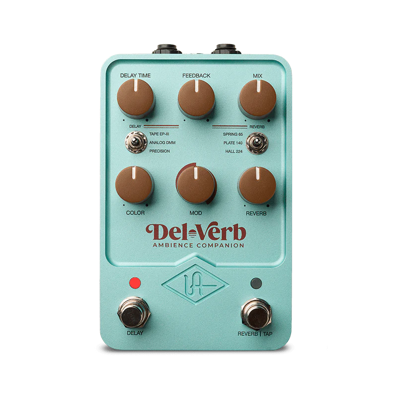Universal Audio UAFX Del-Verb Ambience Companion Reverb Pedal