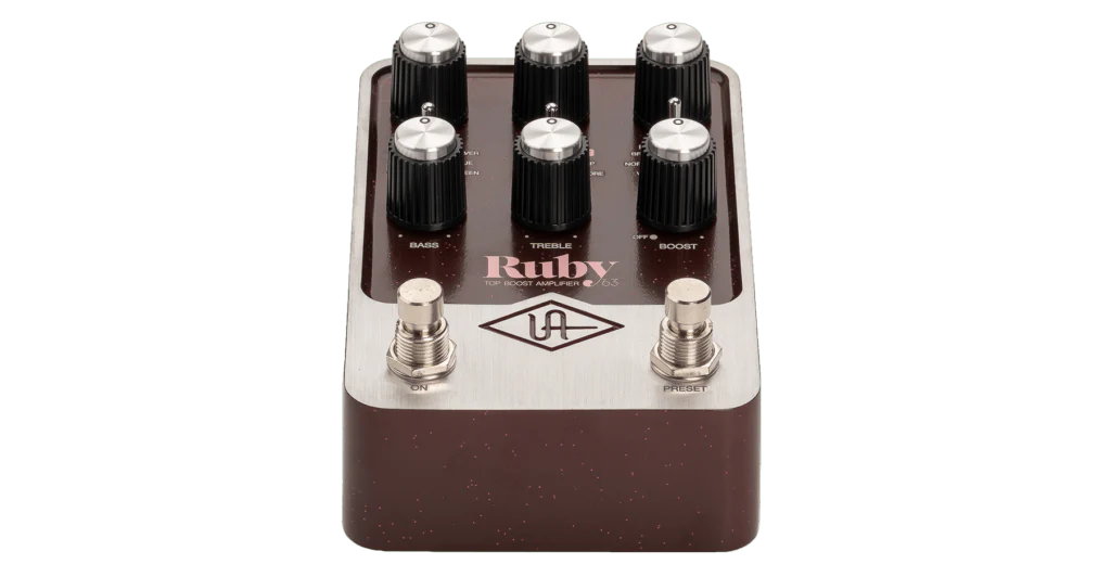 Universal Audio UAFX Ruby '63 Top Boost Amplifier Pedal - Image 2