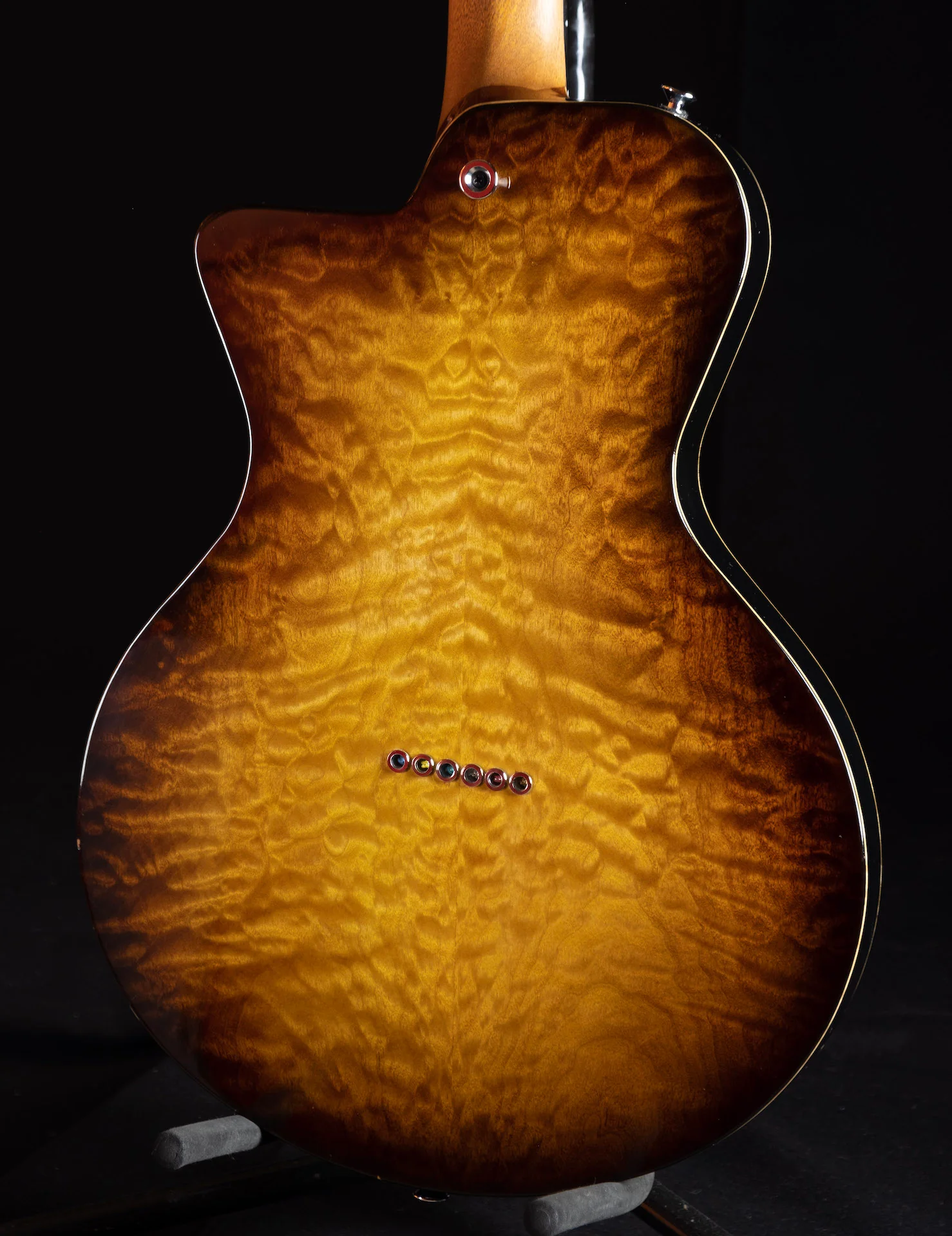 Used '02 Jackson Custom Shop Sweetone Jazz'r Tobacco Sunburst w/ OHSC - Image 6