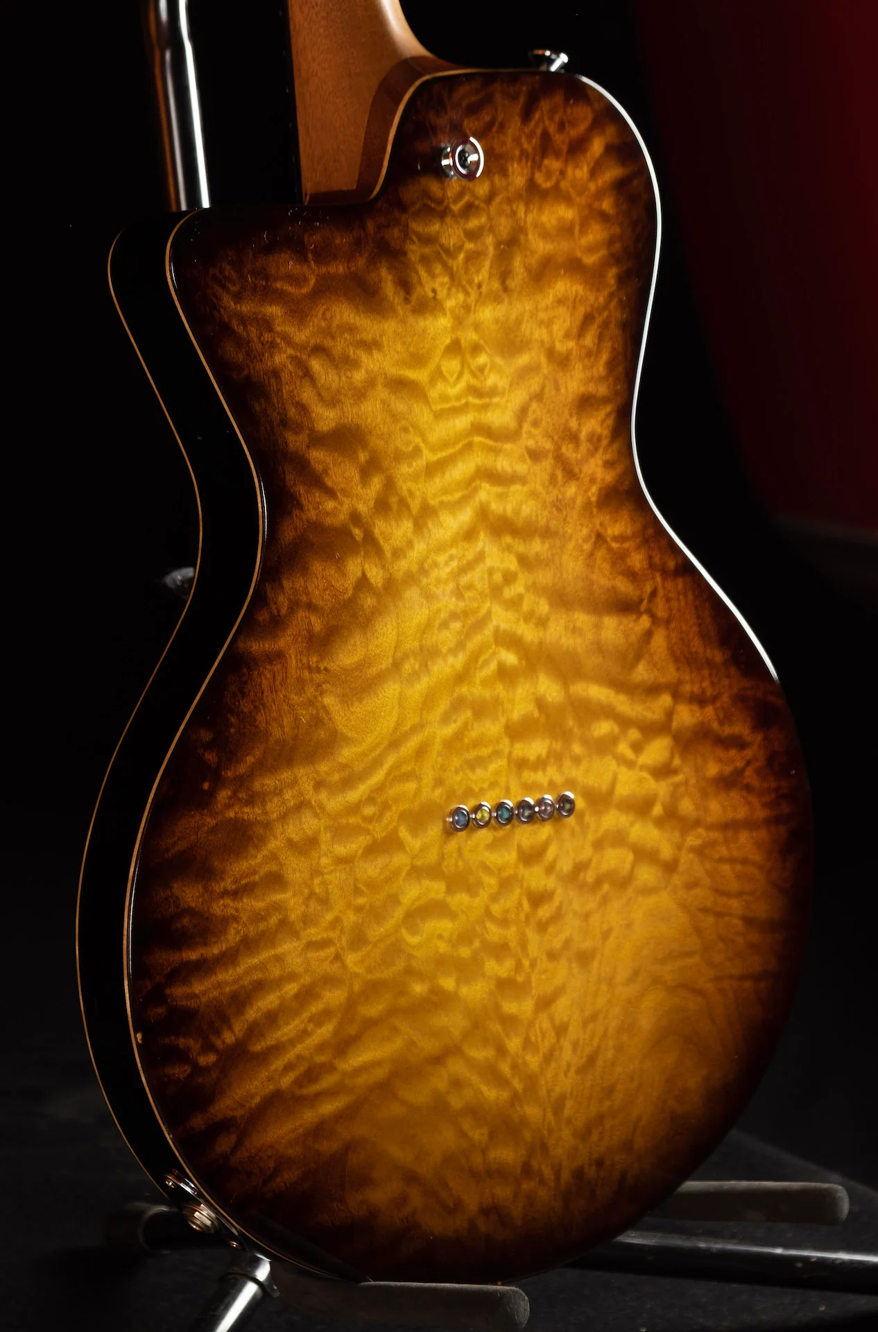 Used '02 Jackson Custom Shop Sweetone Jazz'r Tobacco Sunburst w/ OHSC - Image 7