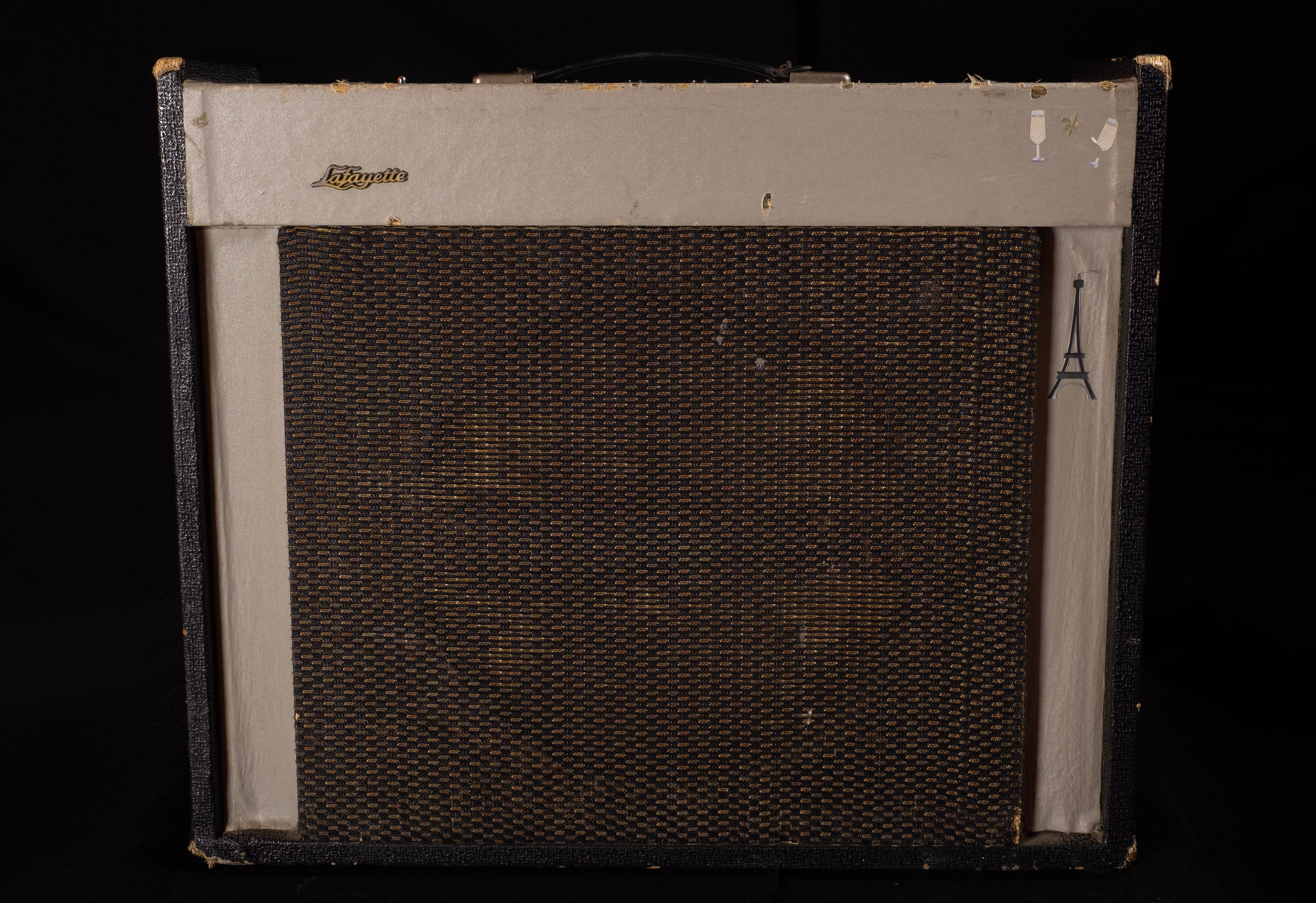 Vintage 1960’s Lafayette 1x12" 4-input Combo Amp with Tremolo - Image 2