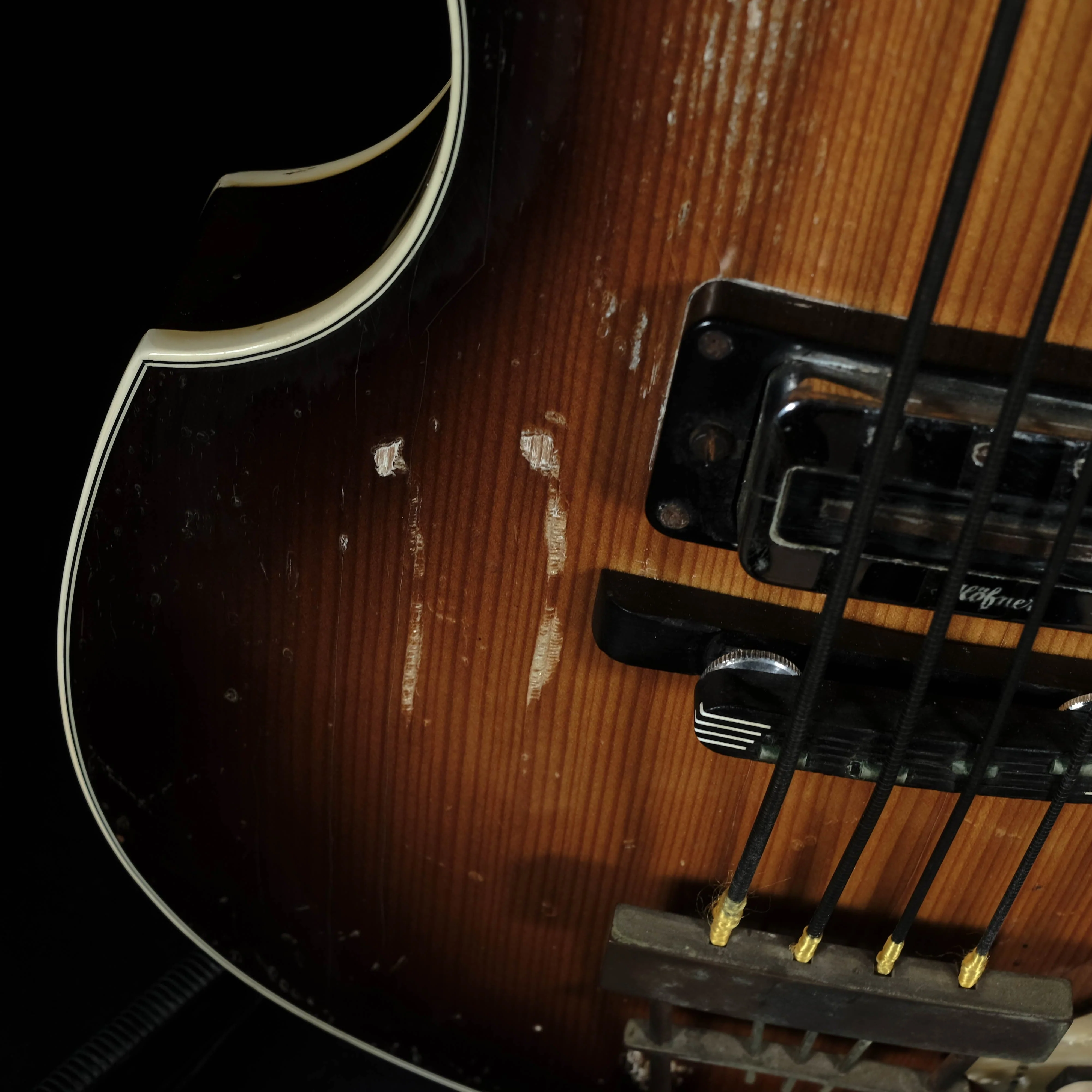 Vintage 1968/69 Hofner 500/1 Bass "Beatle" Bass Guitar German Made - Image 4