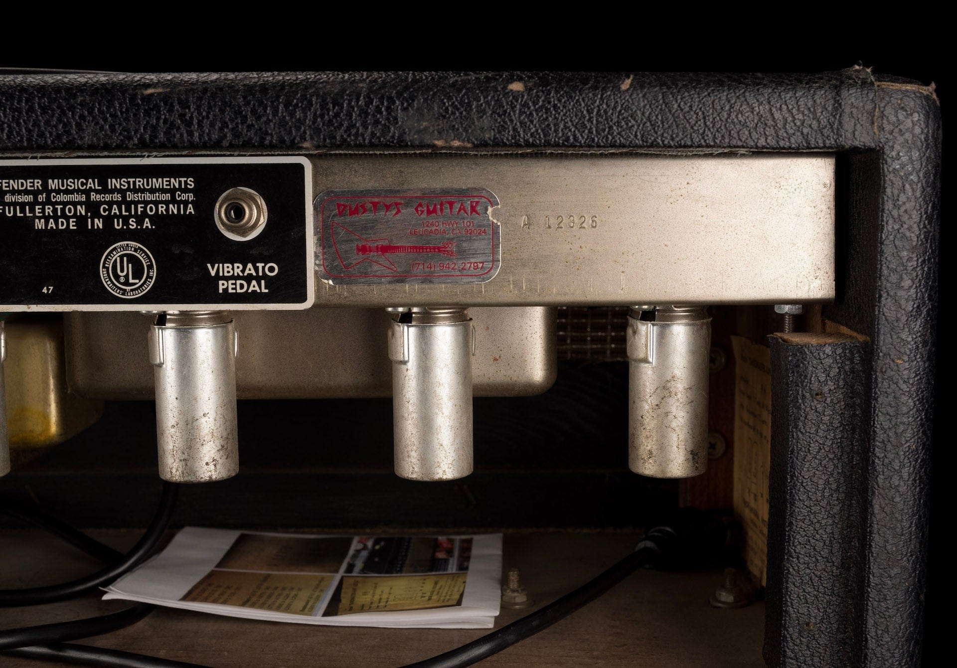 Vintage 1965 Fender Bandmaster Guitar Amp Head - Image 15