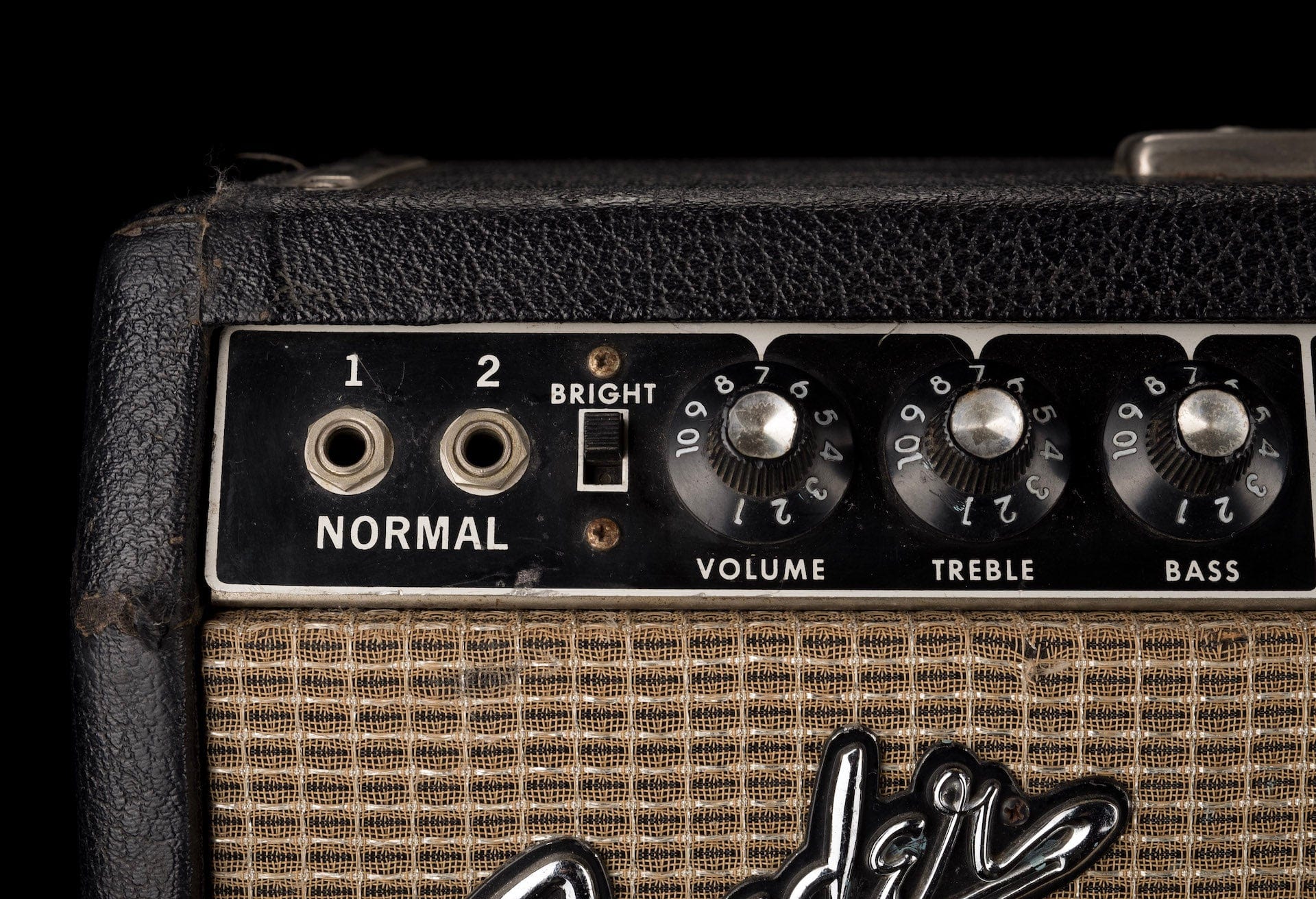 Vintage 1965 Fender Bandmaster Guitar Amp Head - Image 5