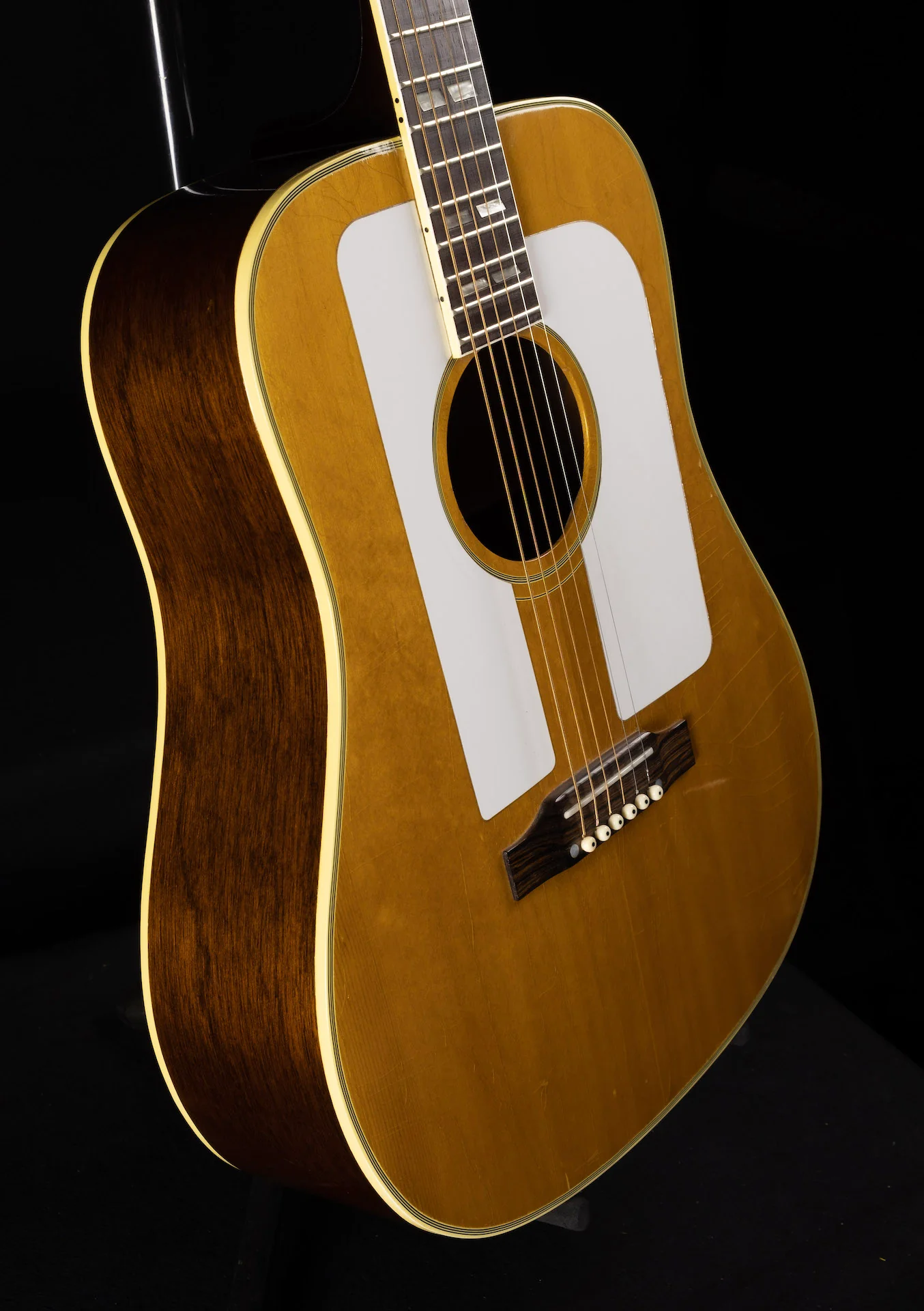 Used 1966 Gibson FJN Folk Singer Jumbo Natural Acoustic Guitar With OHSC - Image 4