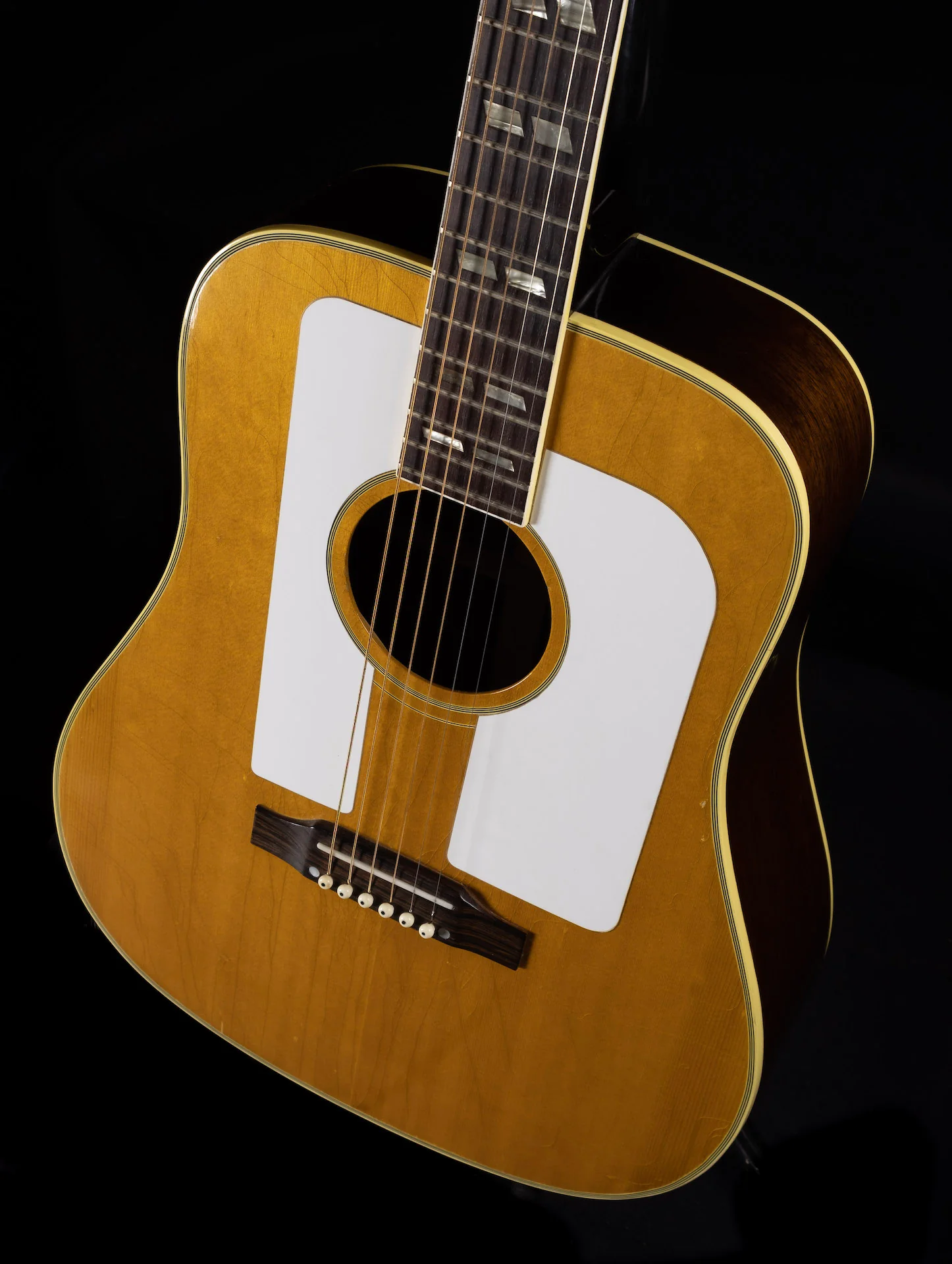 Used 1966 Gibson FJN Folk Singer Jumbo Natural Acoustic Guitar With OHSC - Image 5