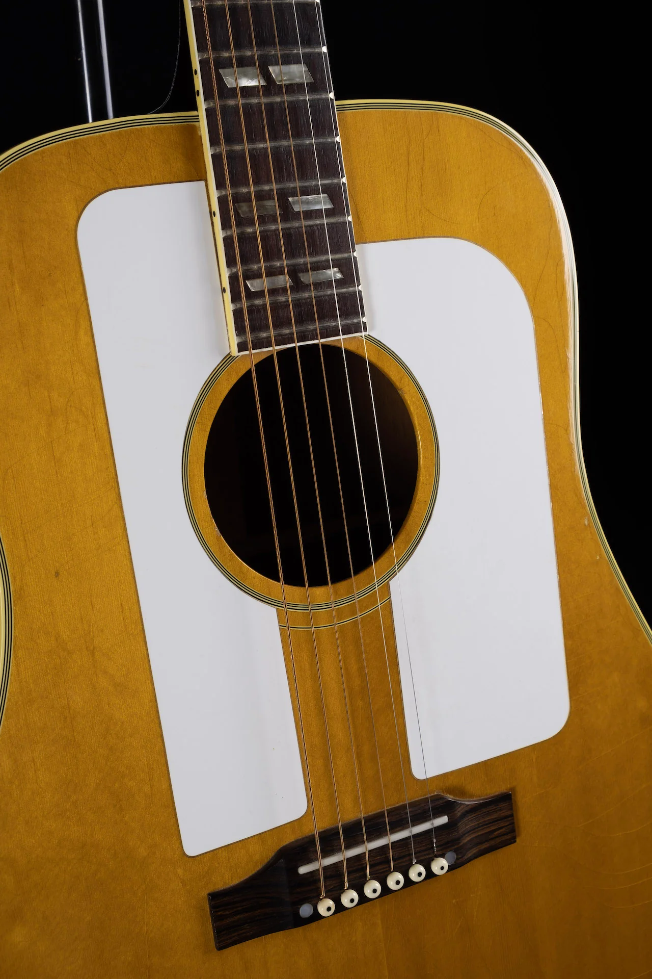 Used 1966 Gibson FJN Folk Singer Jumbo Natural Acoustic Guitar With OHSC - Image 6