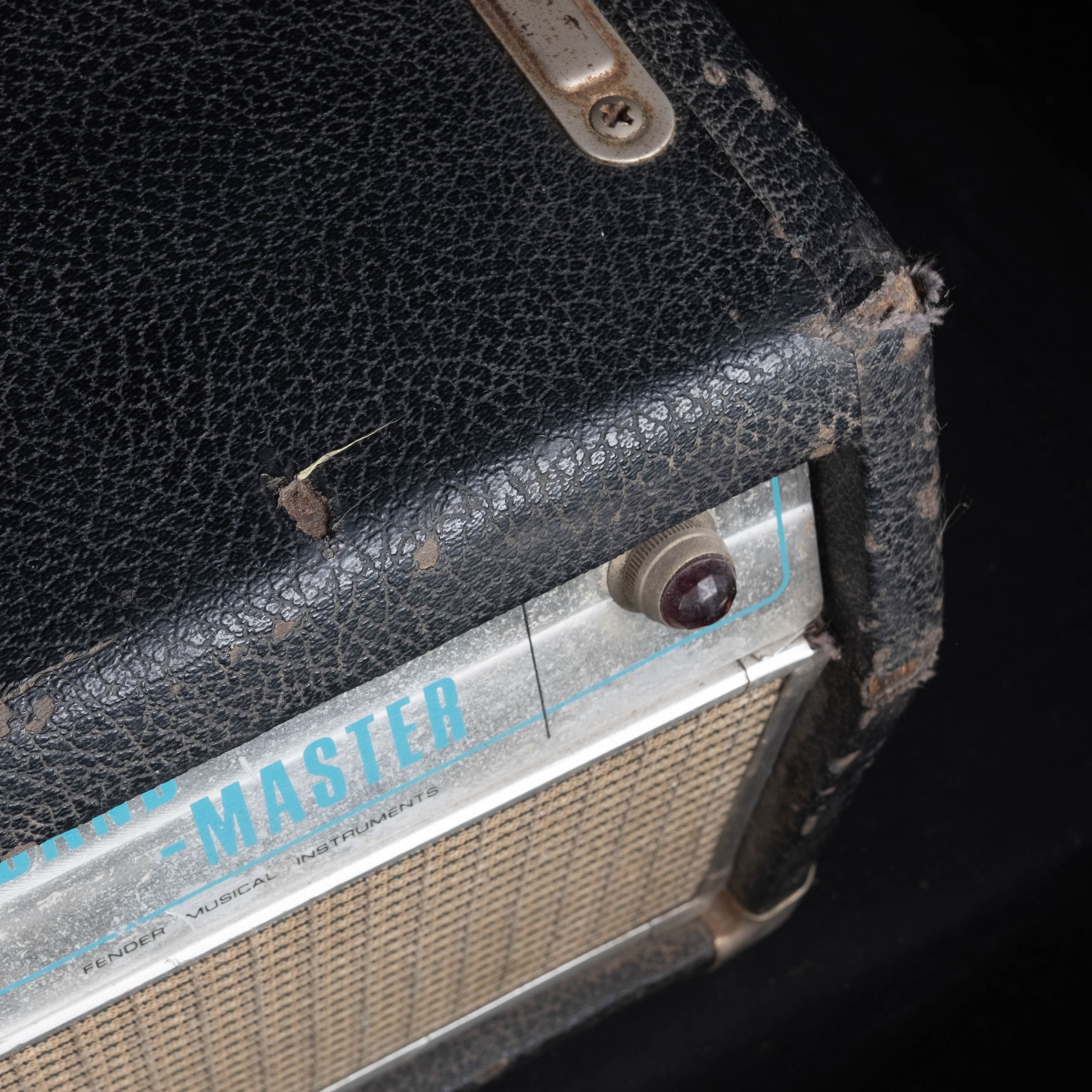 Vintage '68 Fender Bandmaster Tube Guitar Amplifier Head AB763 Circuit - Image 4