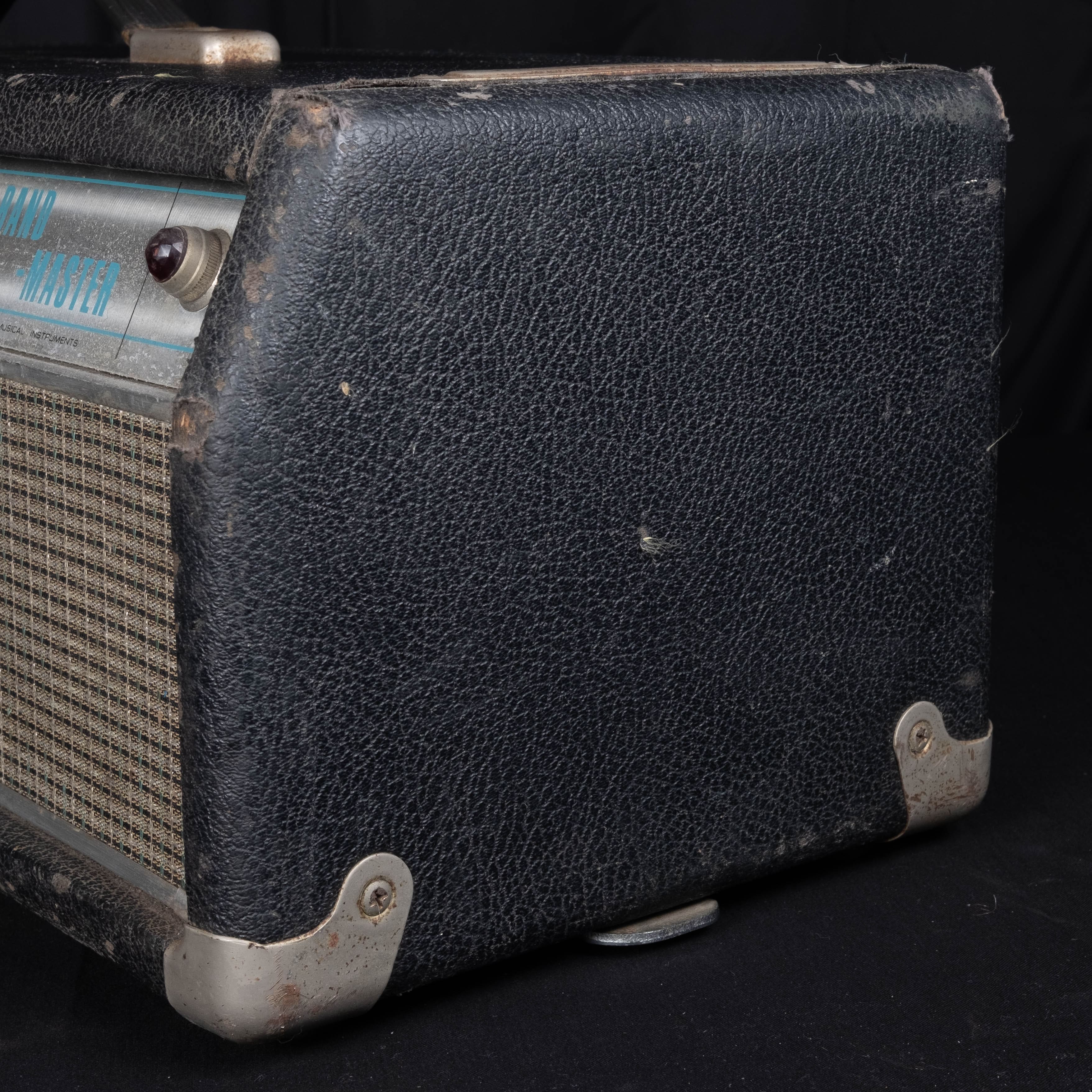 Vintage '68 Fender Bandmaster Tube Guitar Amplifier Head AB763 Circuit - Image 8