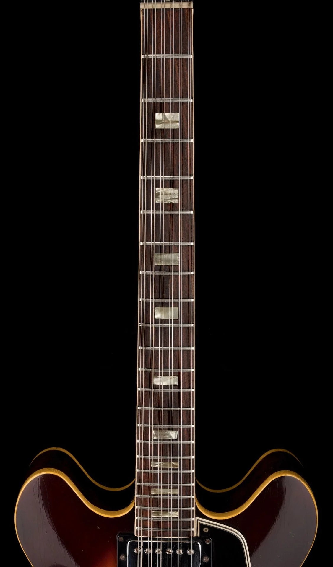 Vintage 1968 Gibson ES-335-12 Sunburst With Case - Image 14