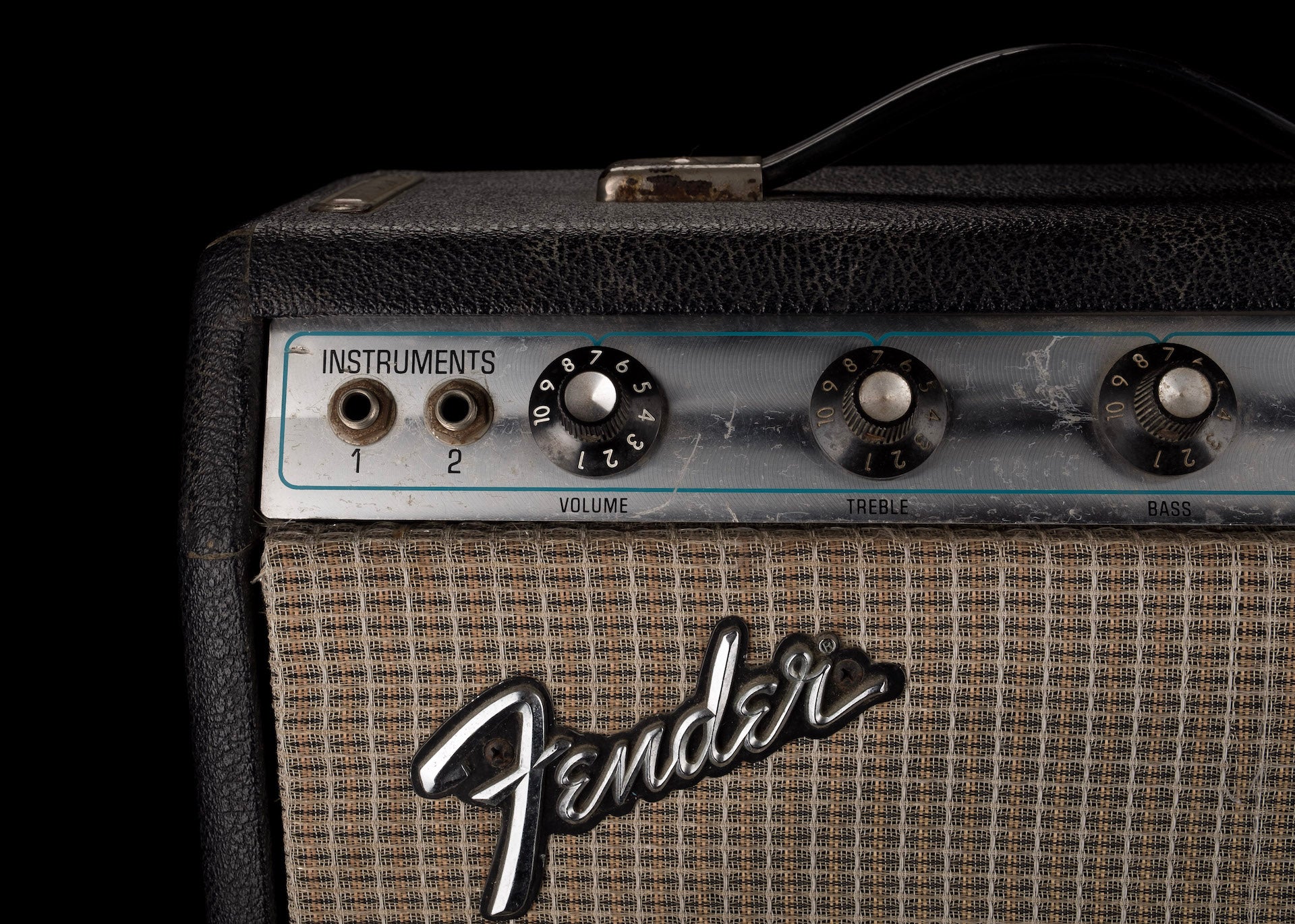 Used 1970's Fender Champ Guitar Amp Combo - Image 4