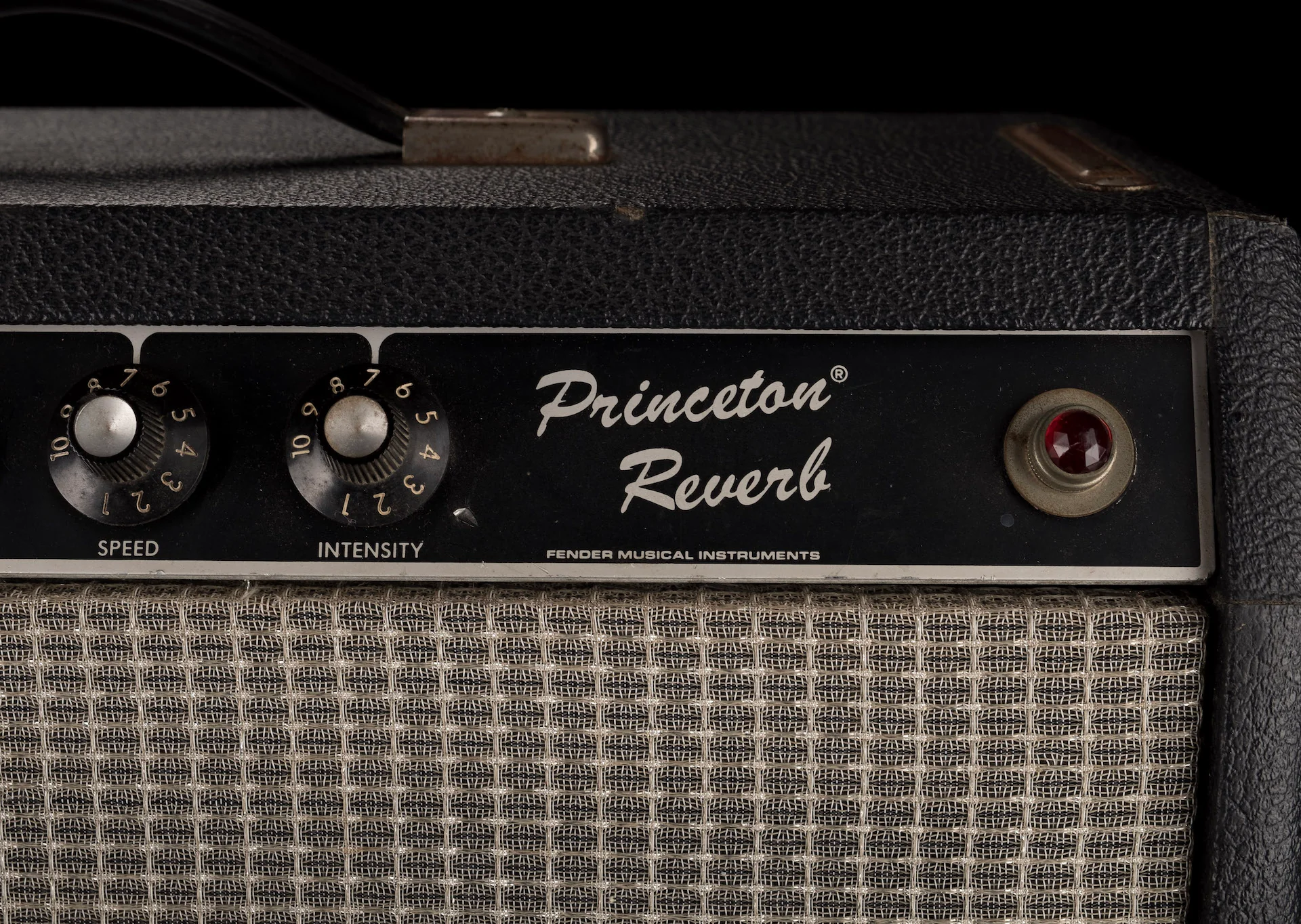 Used 1980's Fender Princeton Reverb Guitar Amp Combo - Image 5