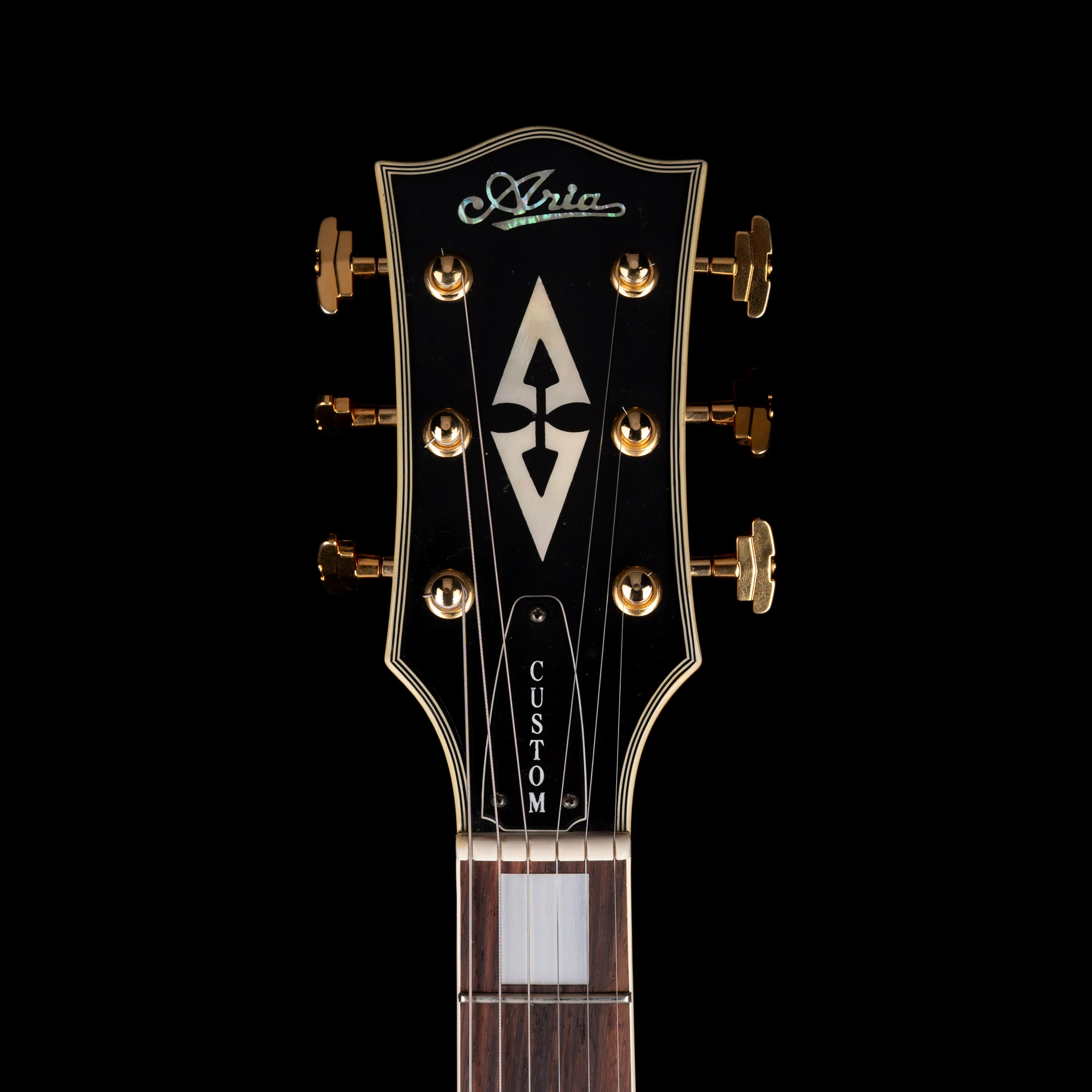 Used 1982 Aria Custom LP-Style (Bolt-On) Cherry Sunburst Electric Guitar With OHSC - Image 12
