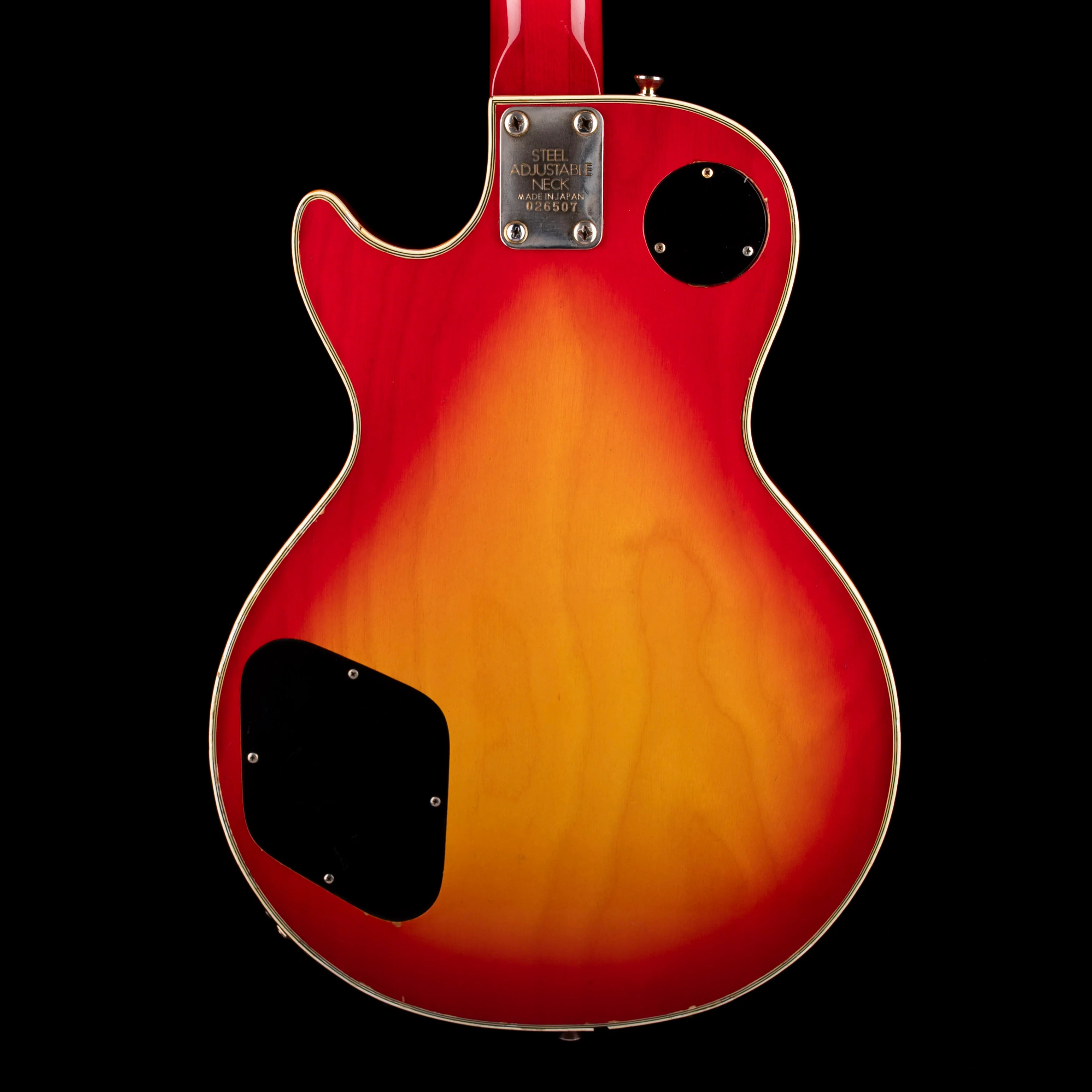 Used 1982 Aria Custom LP-Style (Bolt-On) Cherry Sunburst Electric Guitar With OHSC - Image 8