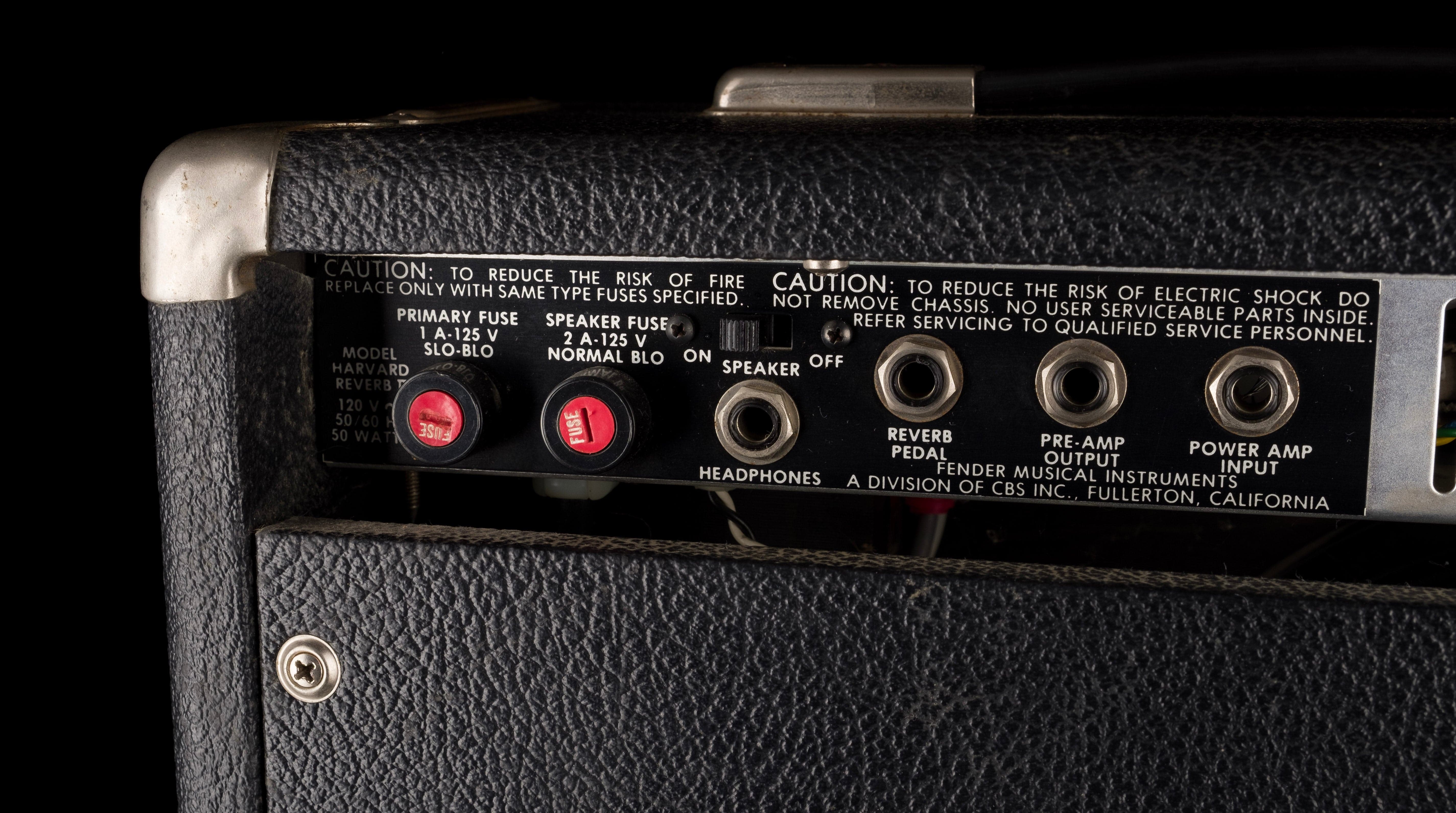 Used 1983 Fender Harvard Reverb II Guitar Amp Combo - Image 11