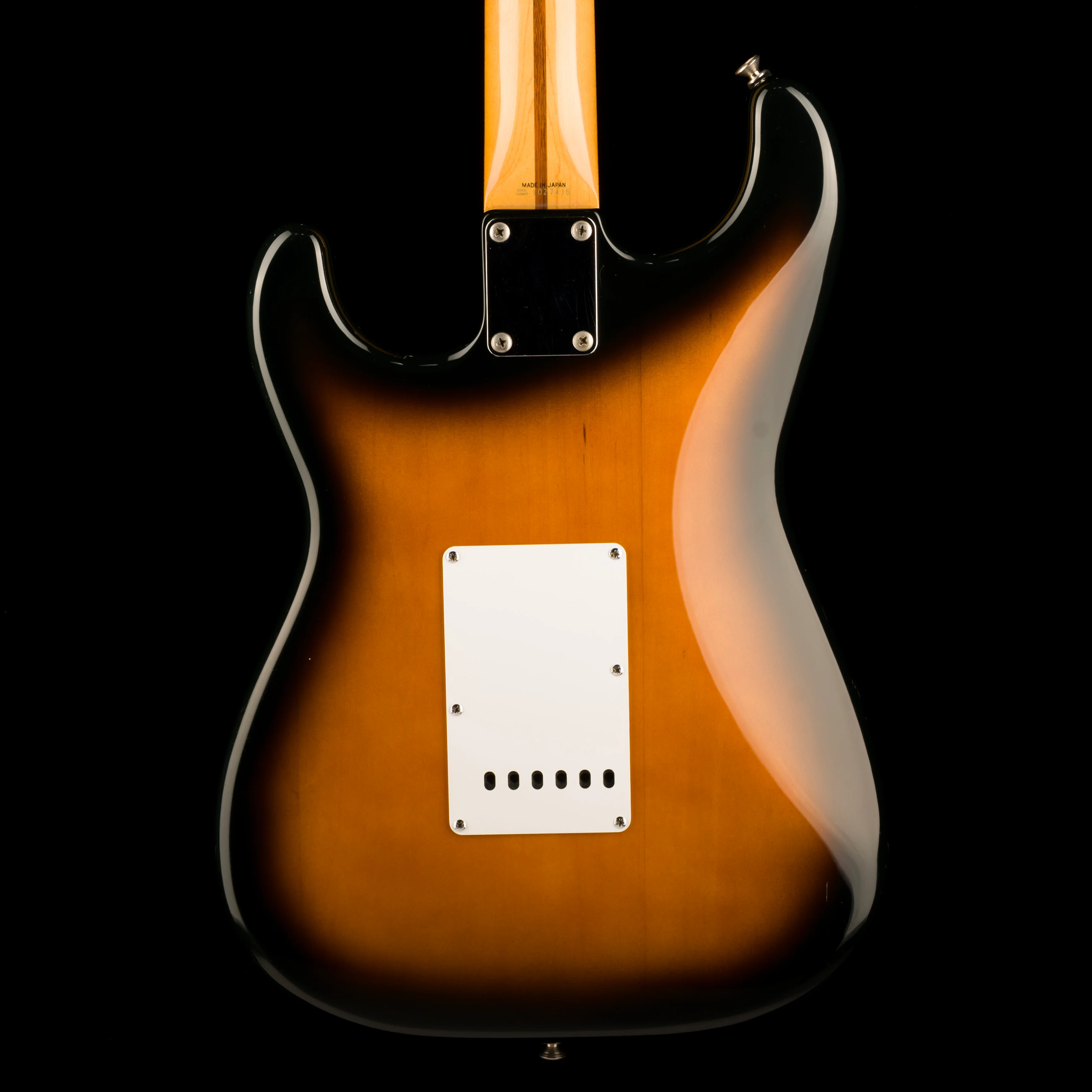 Used 1990 Fender ST-54 Made in Japan 1954 Reissue Stratocaster 2-Tone Sunburst with Gig Bag - Image 13