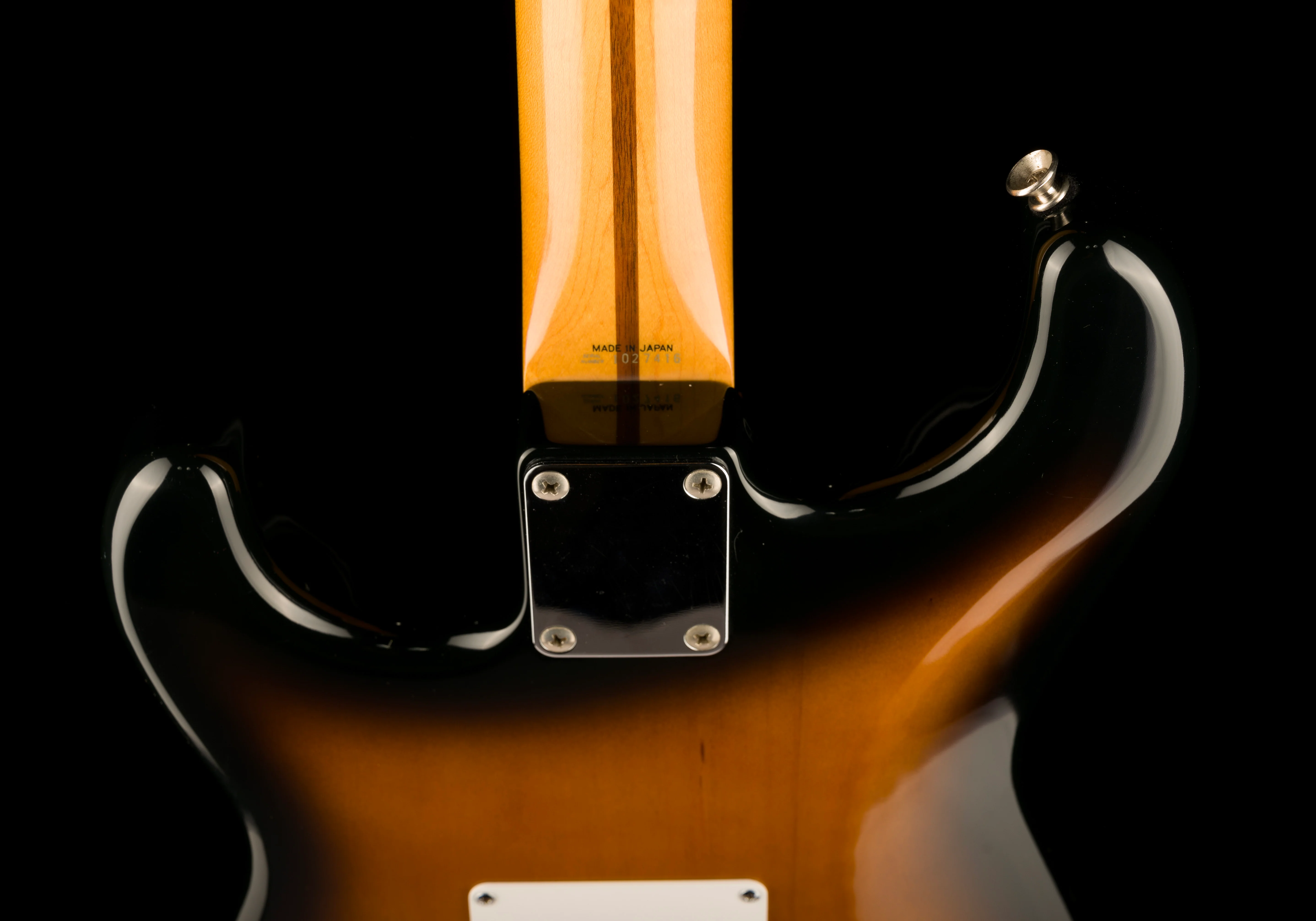 Used 1990 Fender ST-54 Made in Japan 1954 Reissue Stratocaster 2-Tone Sunburst with Gig Bag - Image 15