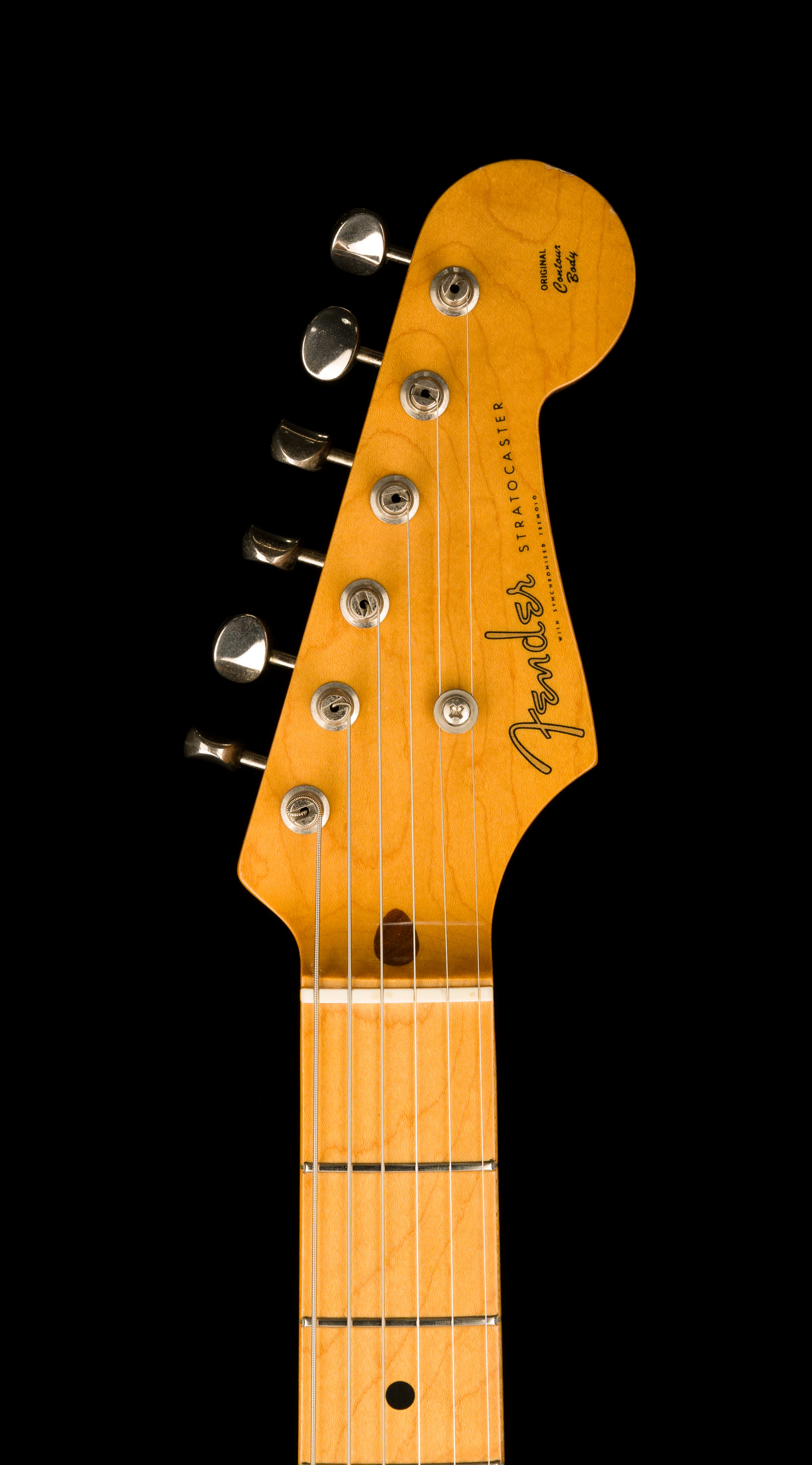 Used 1990 Fender ST-54 Made in Japan 1954 Reissue Stratocaster 2-Tone Sunburst with Gig Bag - Image 17