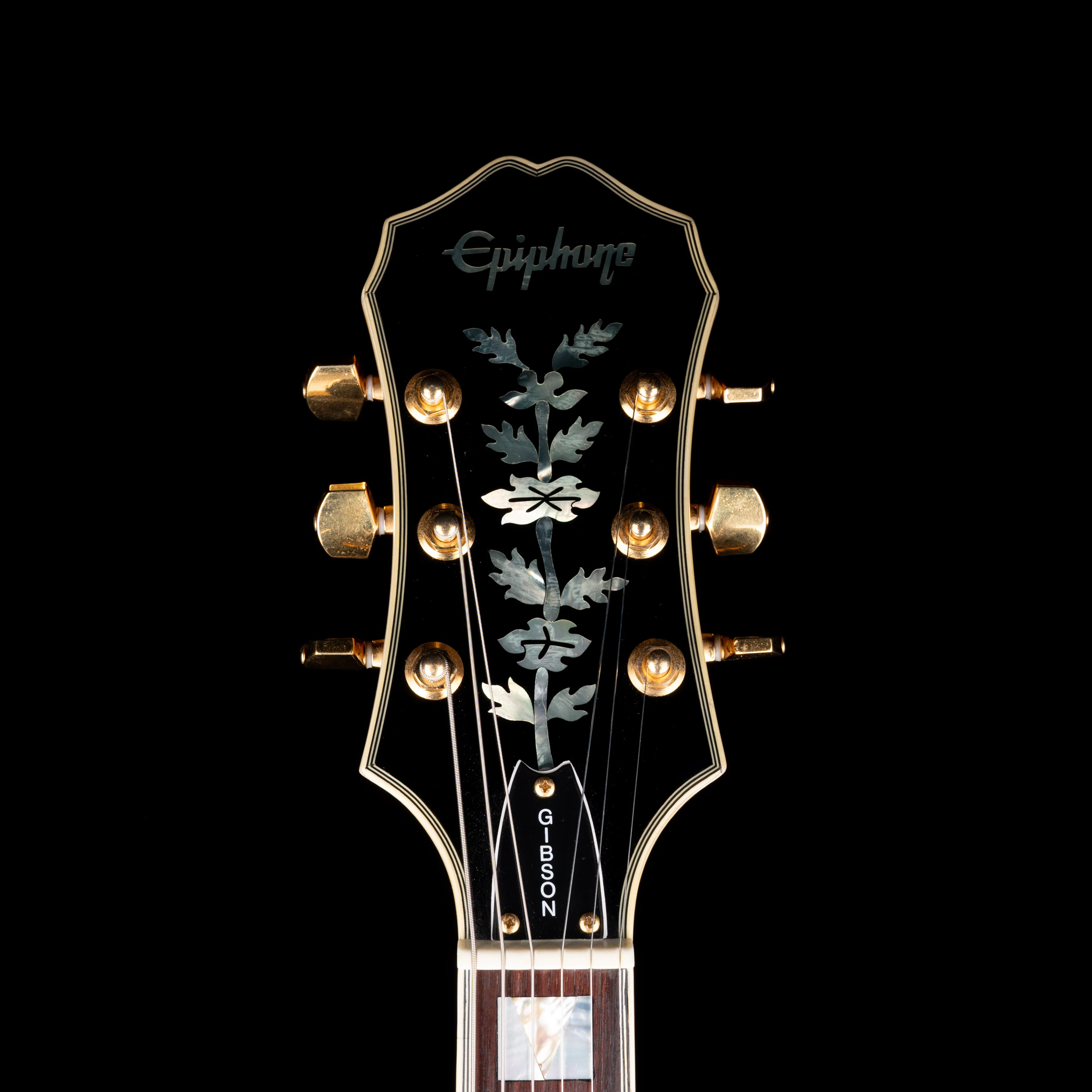 Used 1990's Epiphone Sheraton II Natural with OHSC - Image 12