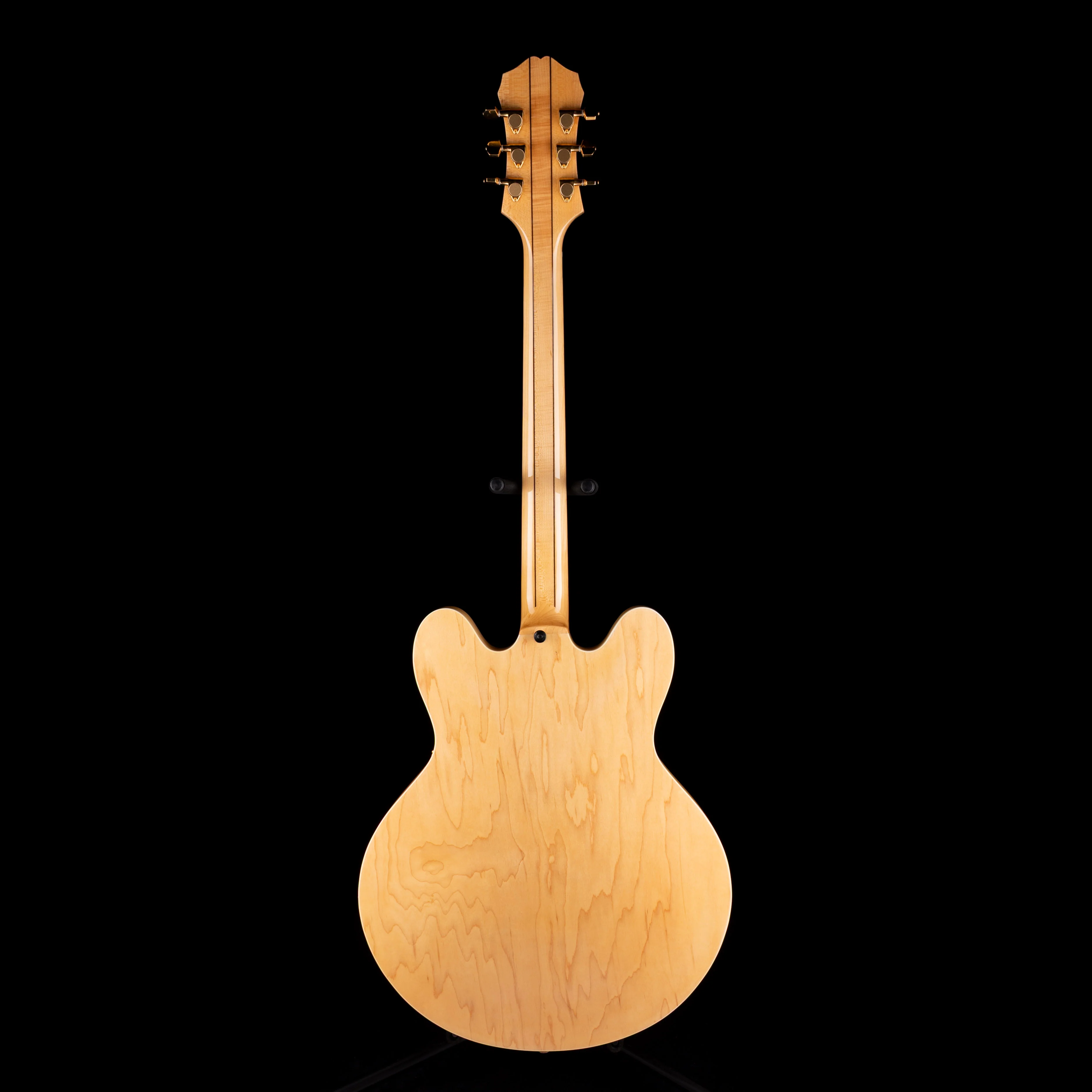 Used 1990's Epiphone Sheraton II Natural with OHSC - Image 9