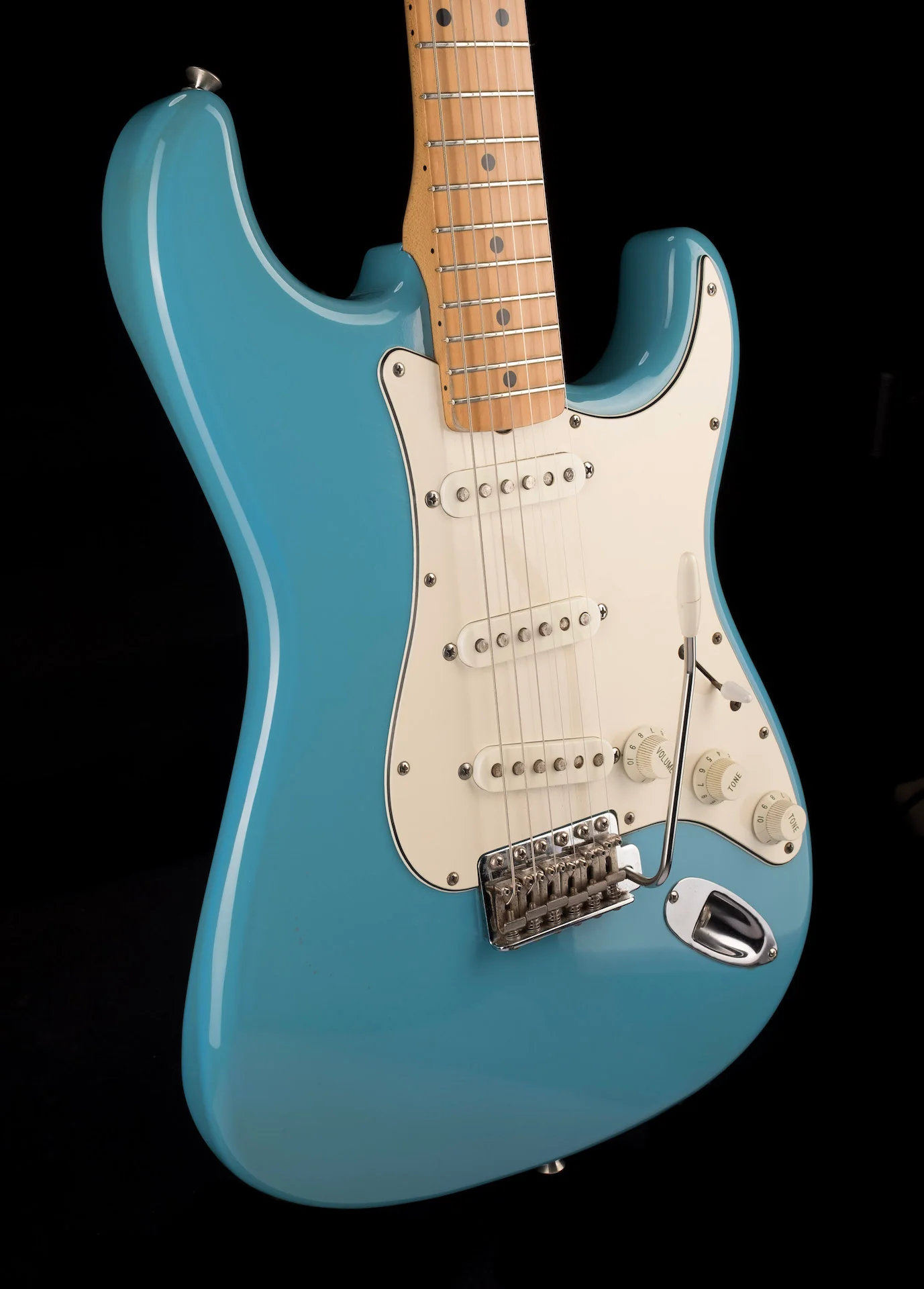 Used 1990's Fender Made in Japan Stratocaster California Blue - Image 10