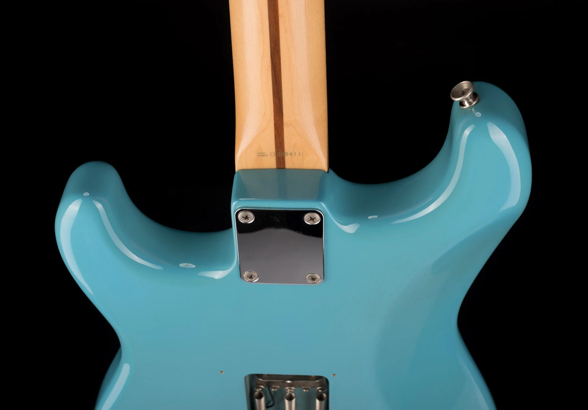 Used 1990's Fender Made in Japan Stratocaster California Blue - Image 15