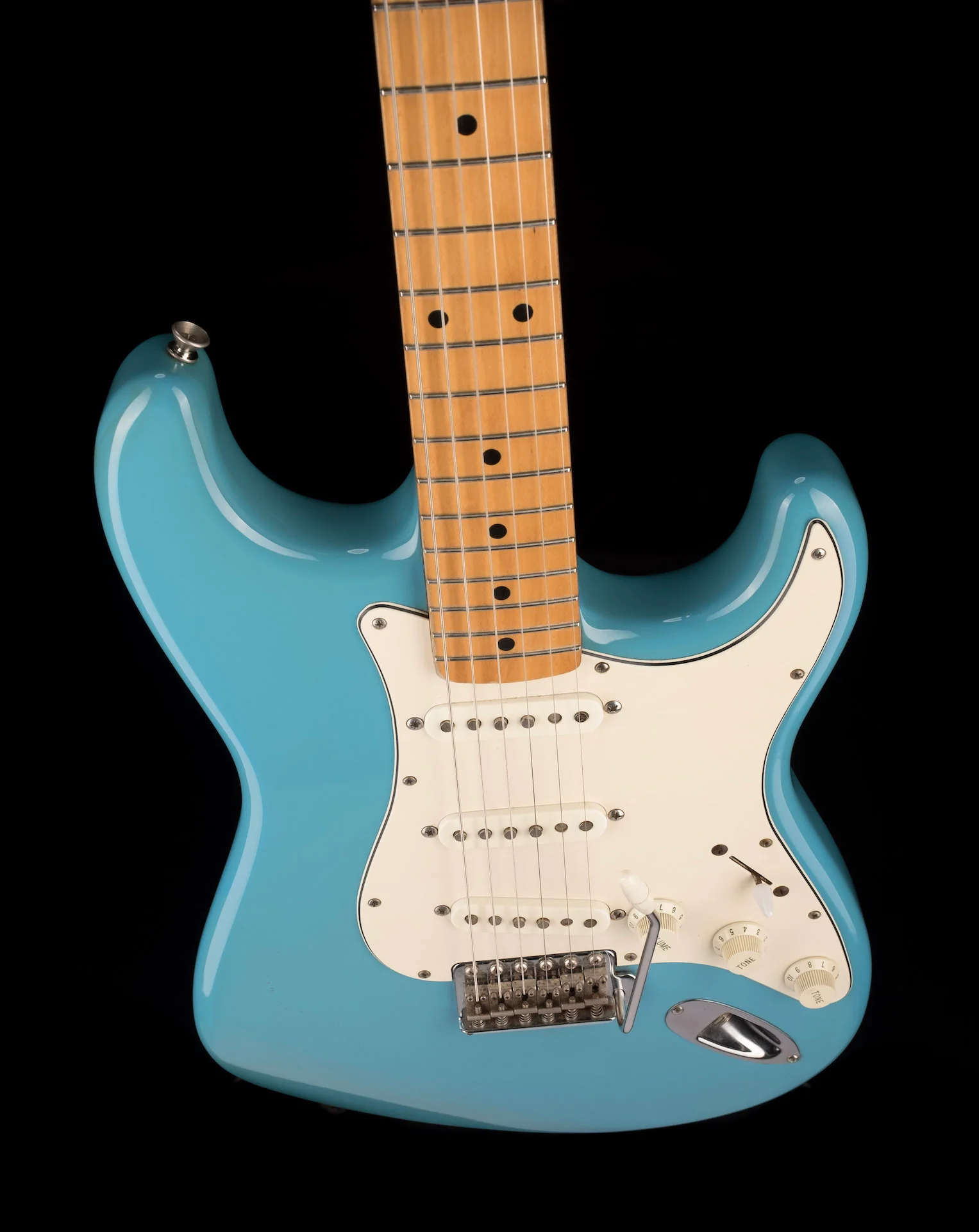 Used 1990's Fender Made in Japan Stratocaster California Blue - Image 4