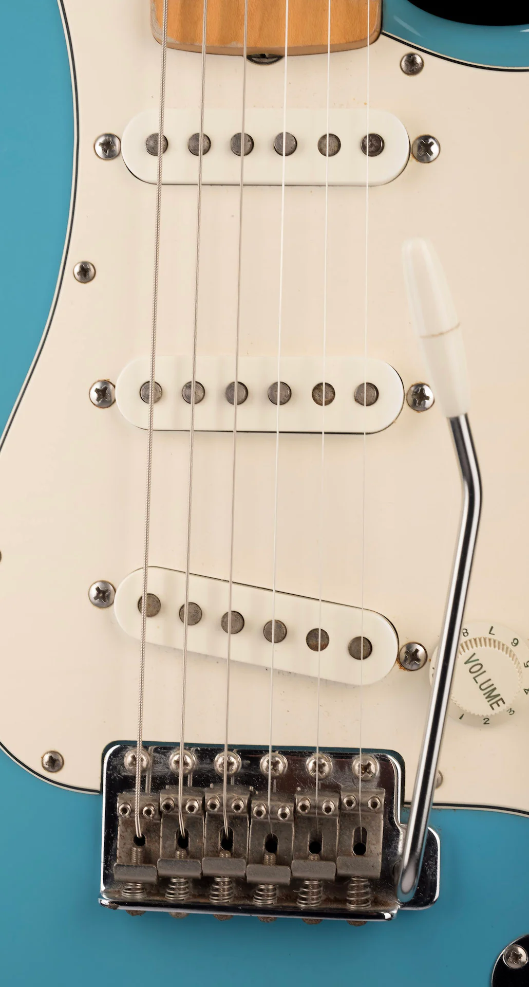 Used 1990's Fender Made in Japan Stratocaster California Blue - Image 7