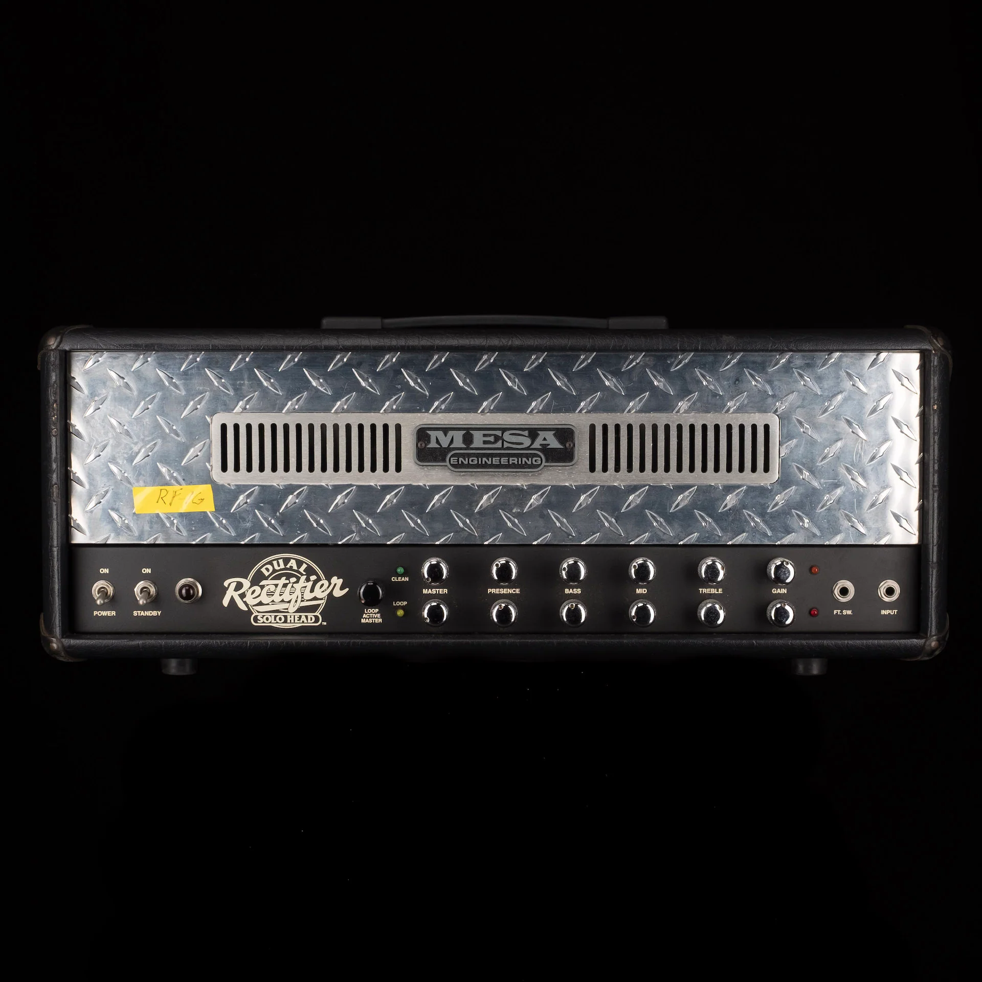 Used 1991 Mesa Boogie Dual Rectifier Solo 100 Watt Amp Head With Road Case