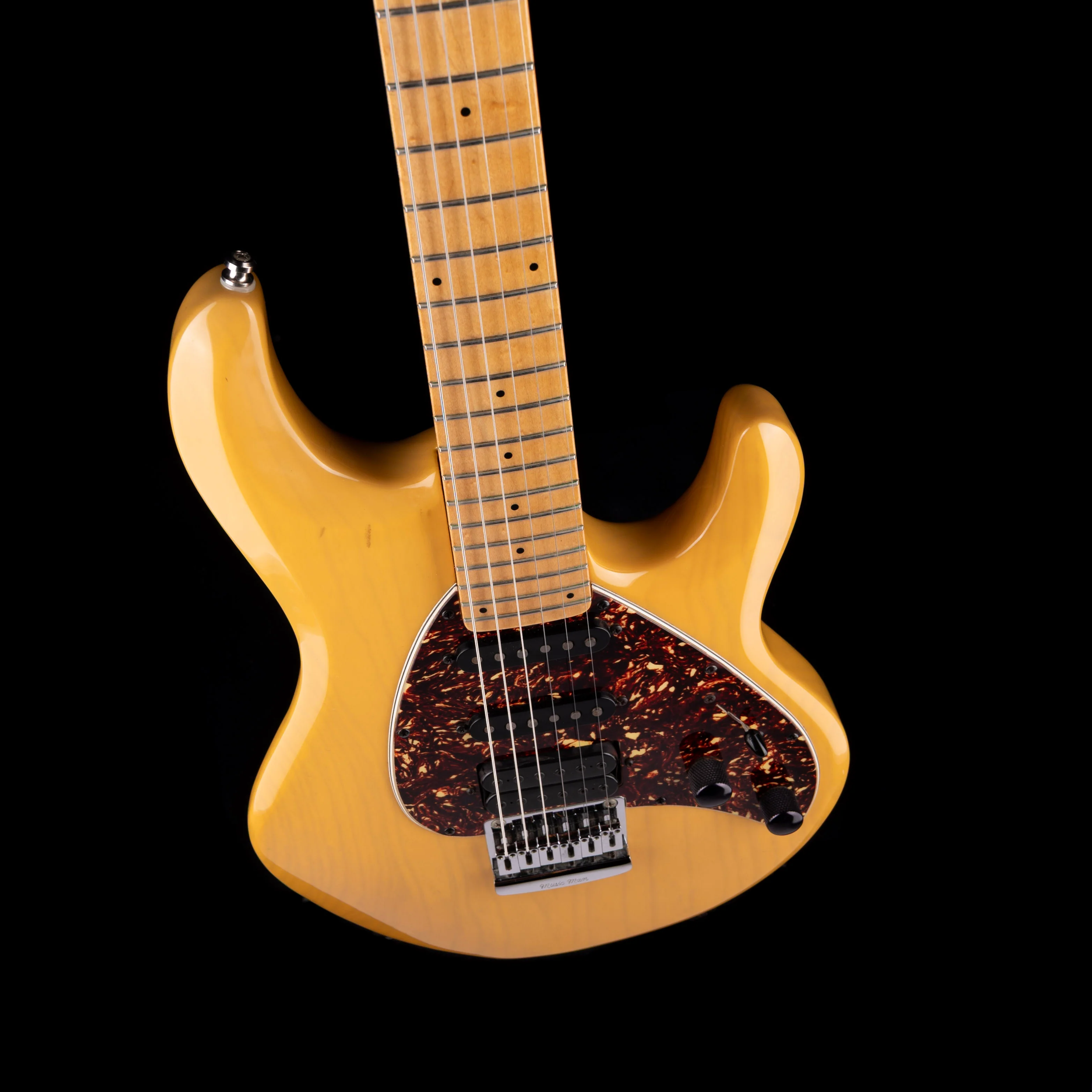 Used 1992 Music Man Silhouette Special HSS Butterscotch Maple With Gig Bag - Image 3