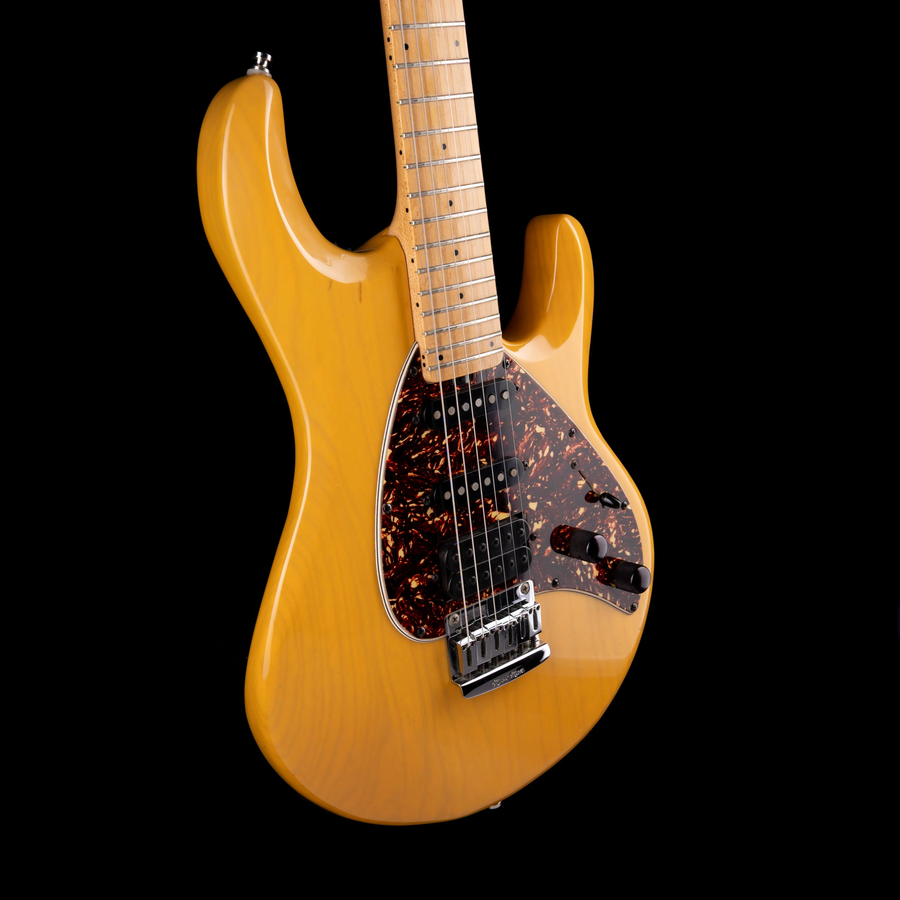 Used 1992 Music Man Silhouette Special HSS Butterscotch Maple With Gig Bag - Image 6