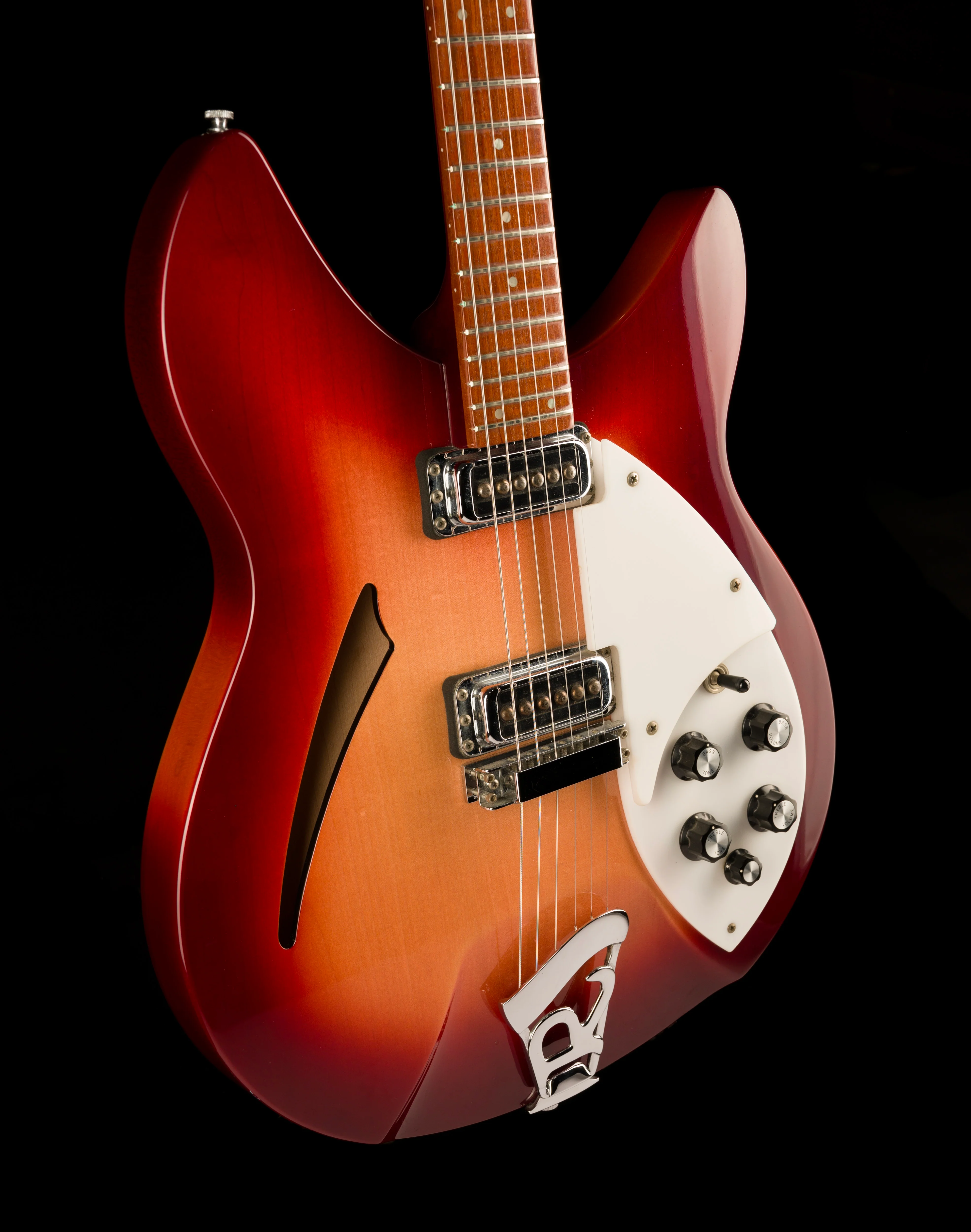 Used 1994 Rickenbacker 330FG Fireglo Semi Hollow Guitar With OHSC - Image 10