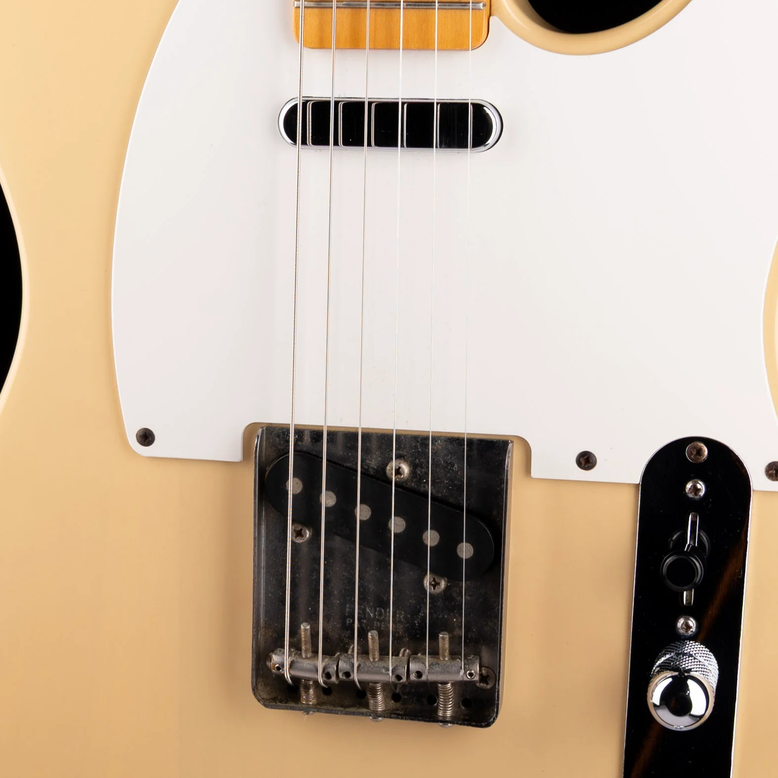 Used 1995 Fender Japan Collector's Series 50s Telecaster Blonde with Gig Bag - Image 4