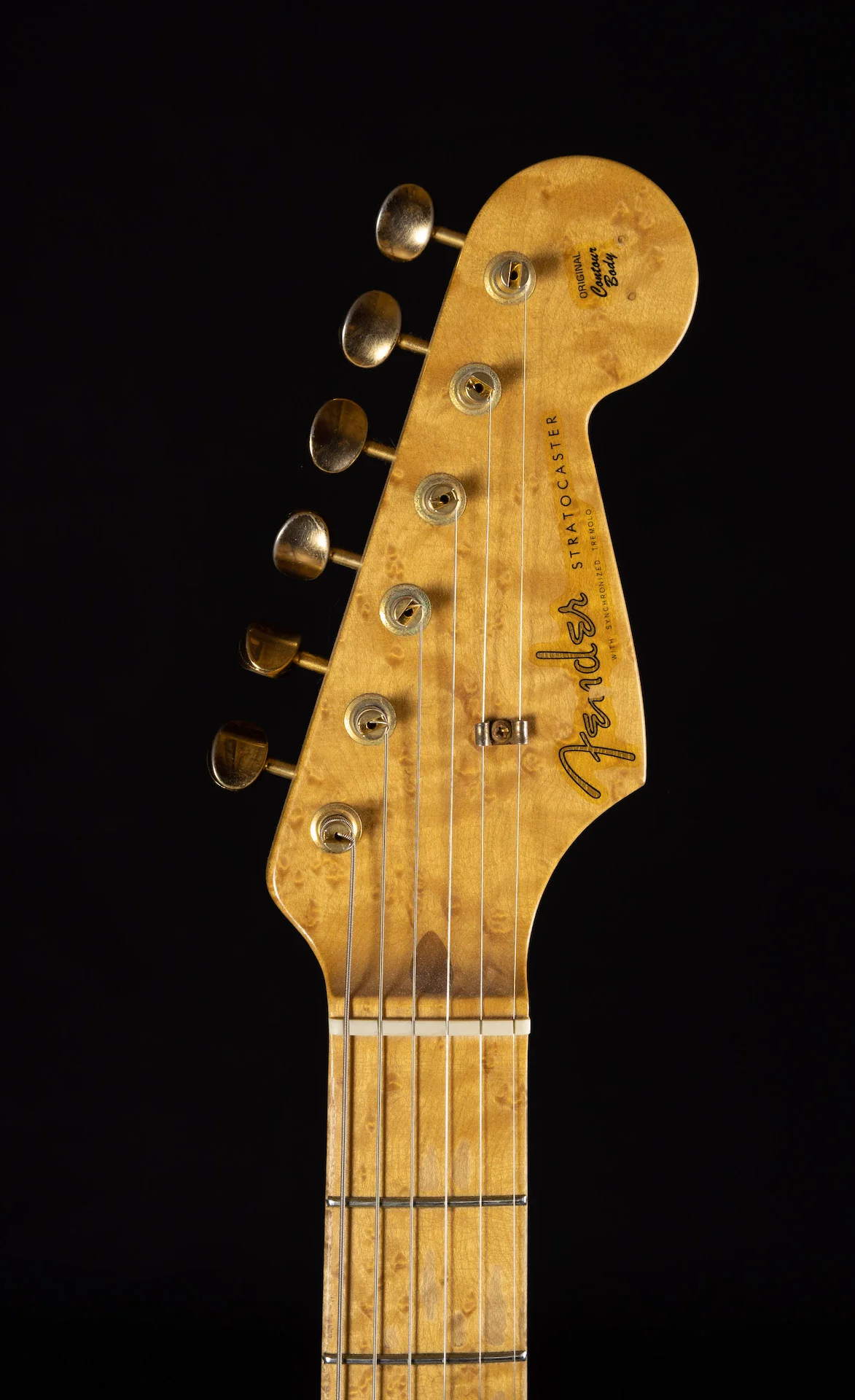 Used '96 Fender Custom Shop 50th Anniversary Diamond Dealer Stratocaster Cunetto Relic Aztec Gold - Image 16