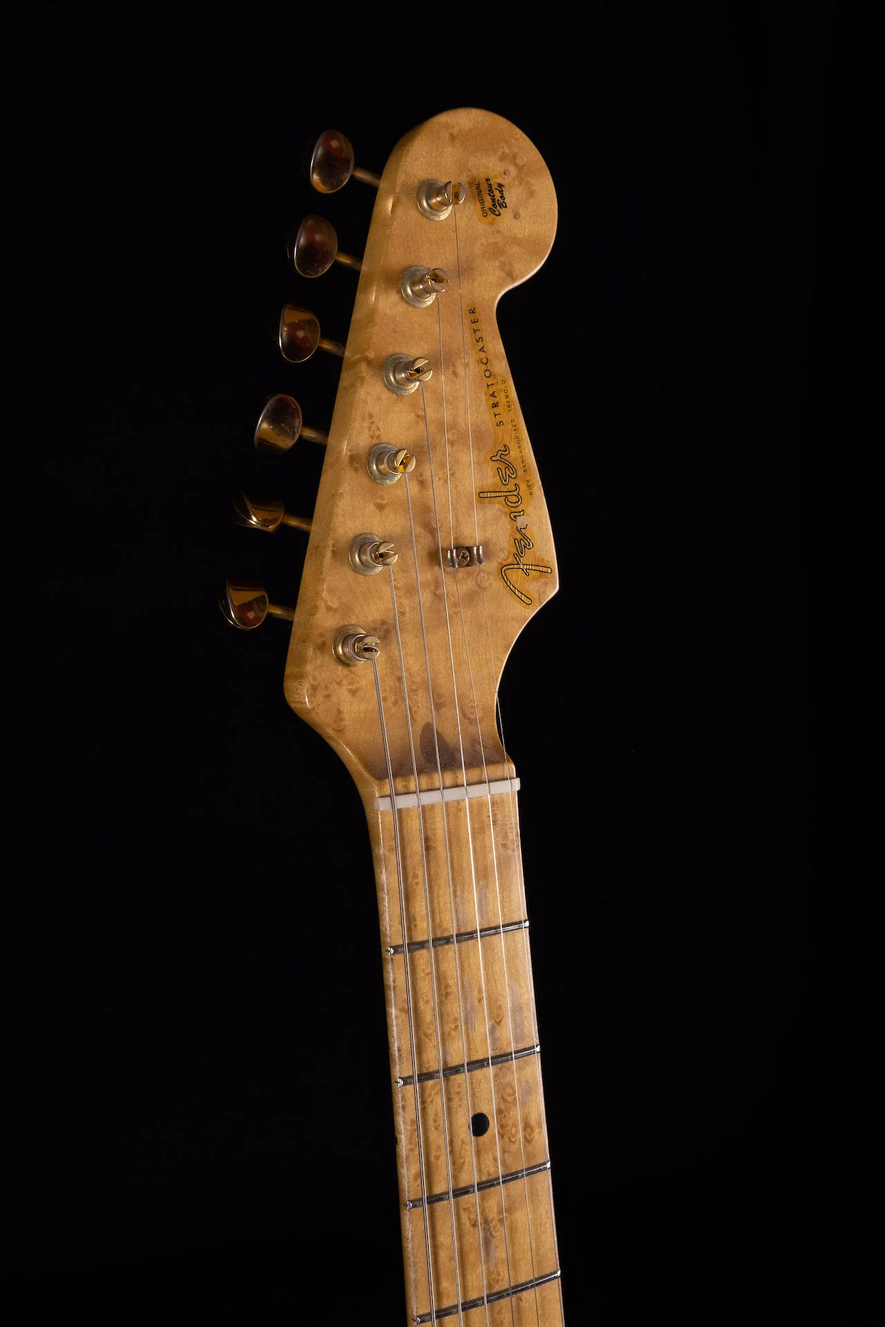 Used '96 Fender Custom Shop 50th Anniversary Diamond Dealer Stratocaster Cunetto Relic Aztec Gold - Image 18