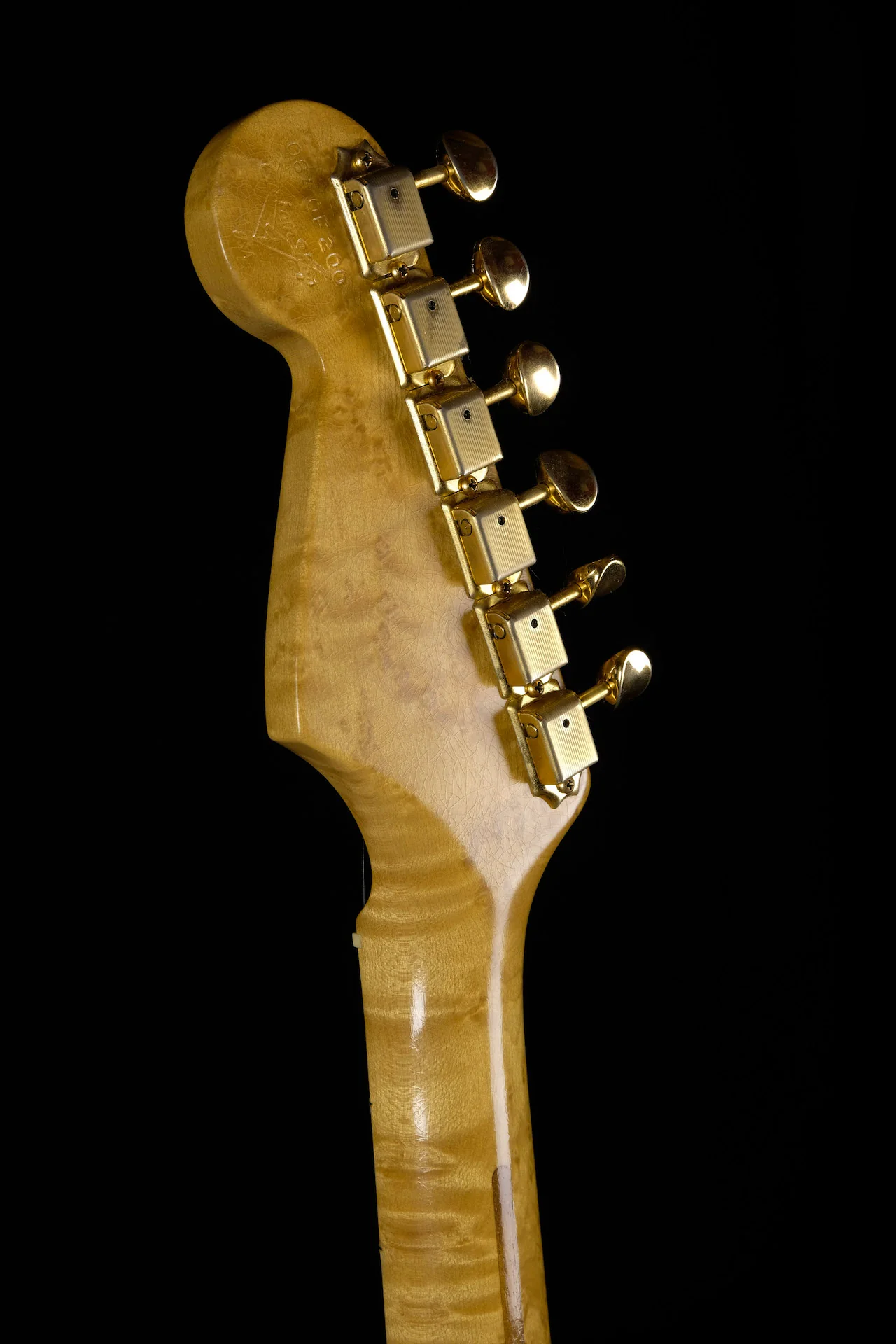 Used '96 Fender Custom Shop 50th Anniversary Diamond Dealer Stratocaster Cunetto Relic Aztec Gold - Image 19