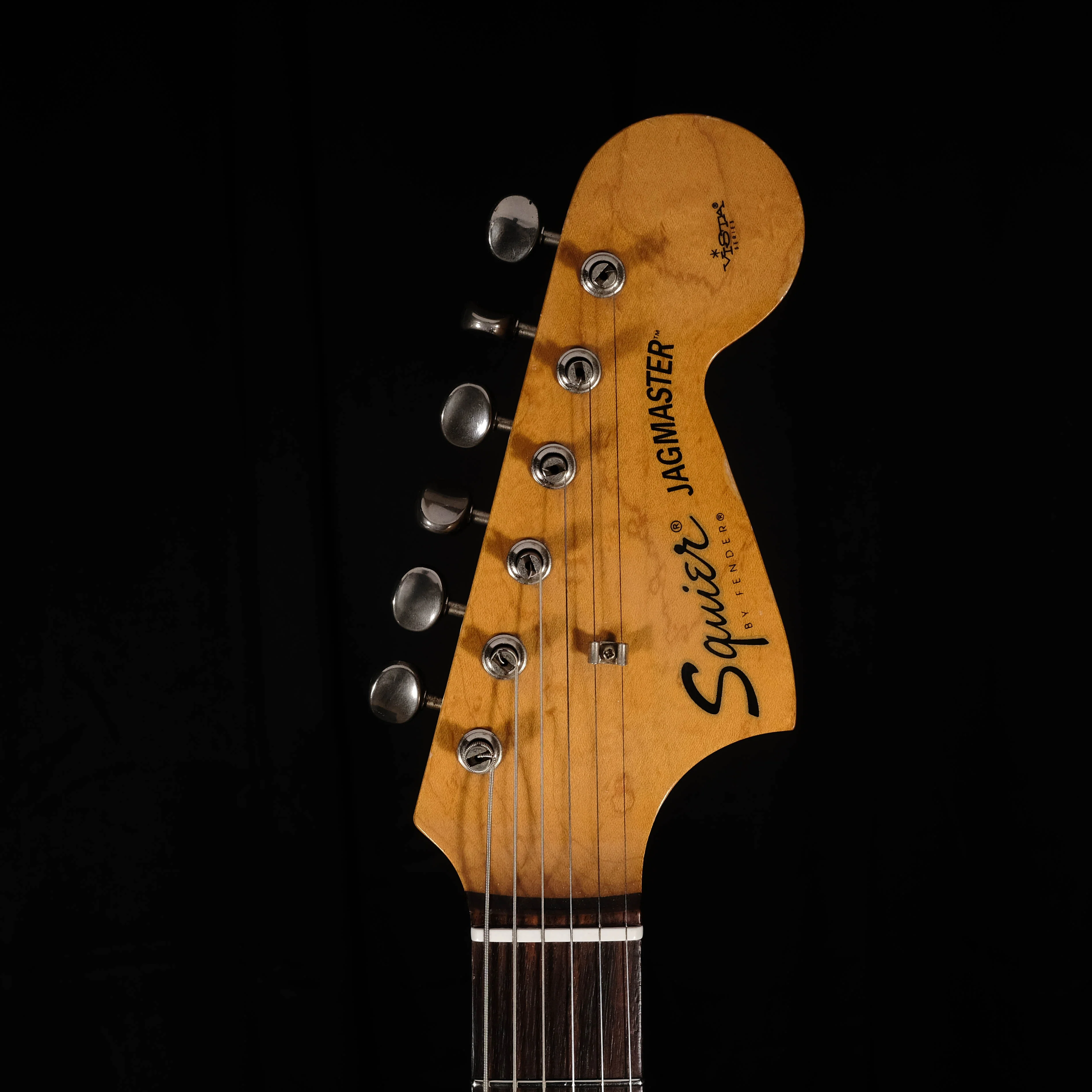 Used '96 Fender Squier Jagmaster Made in Japan - Sunburst MIJ - Image 10